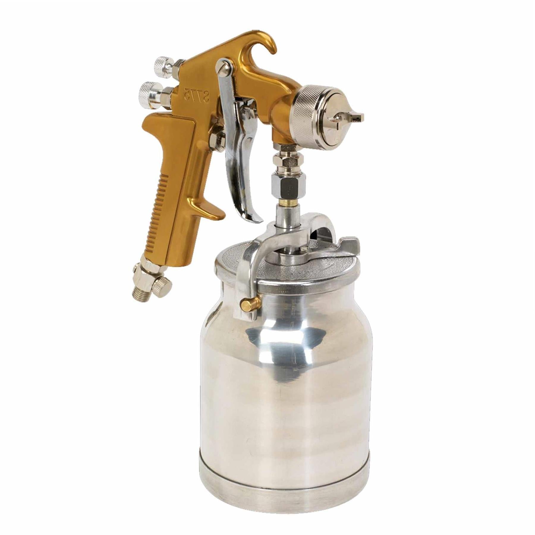 Sealey Spray Gun Suction Feed Siegen Brand 1.7mm Set-Up