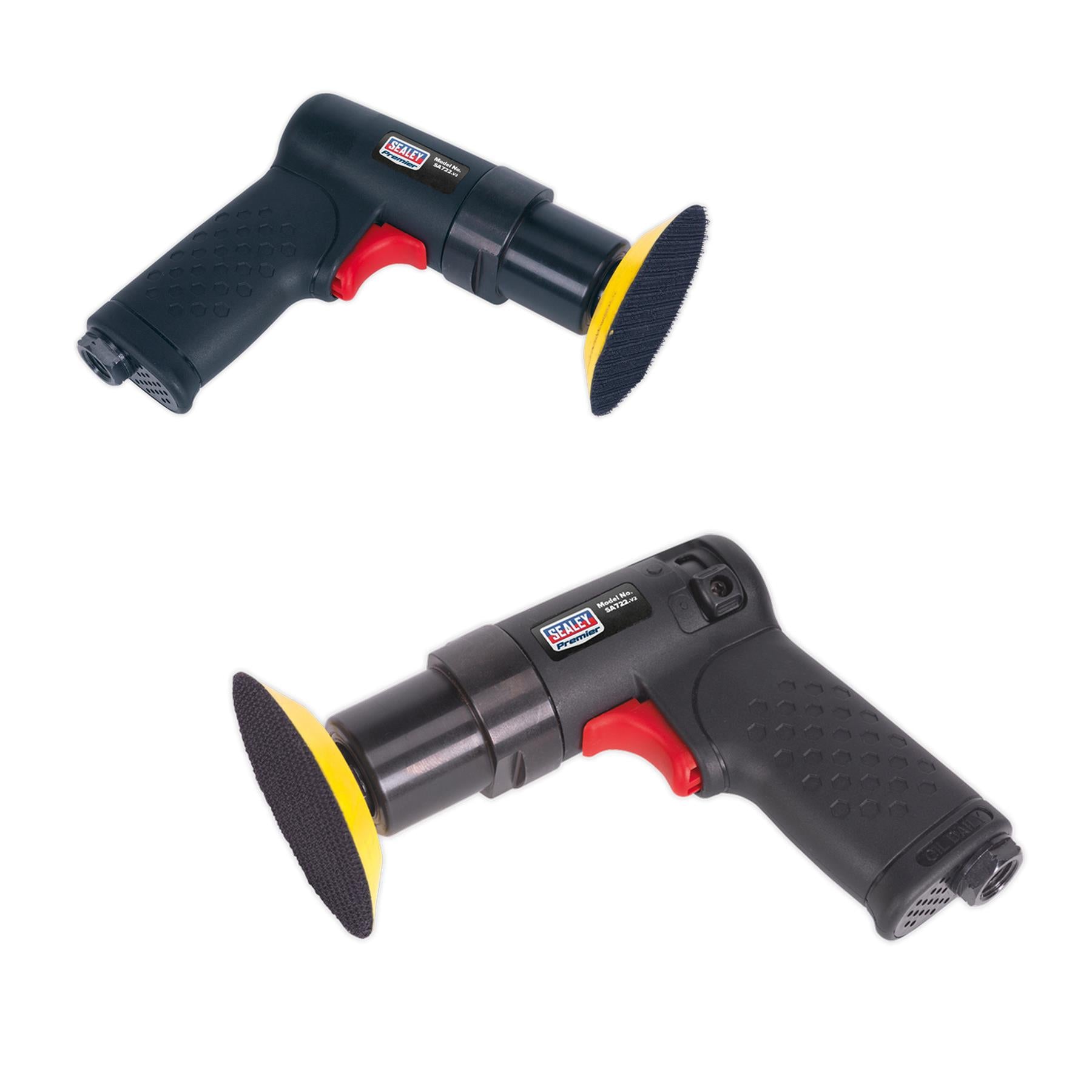 Sealey Air Polisher 75mm Mini Composite Premier Smooth & Powerful Operation