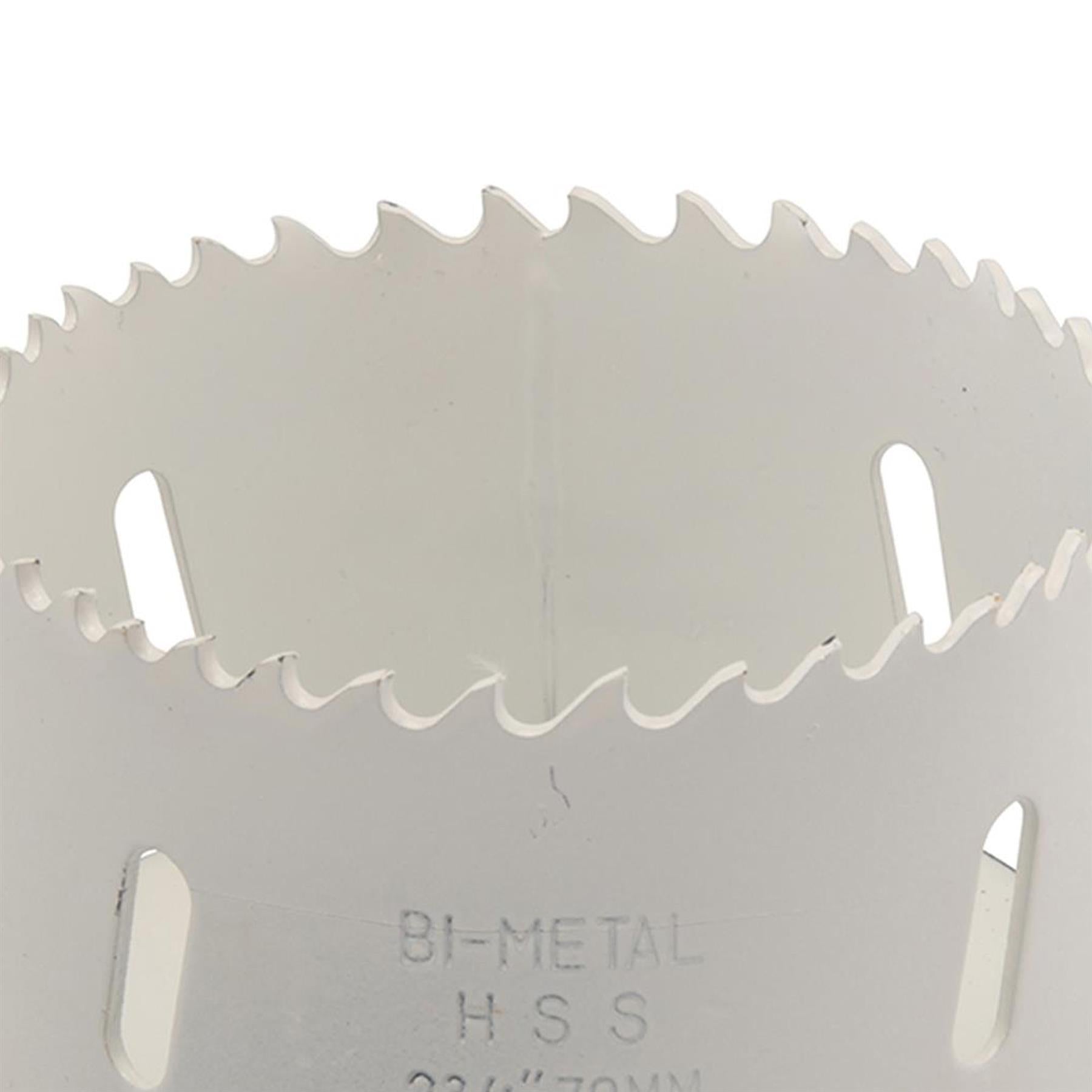Arbor Included HoleSaw Sets HSS Bi Metal Hole saws Metal Wood Plastic 70mm