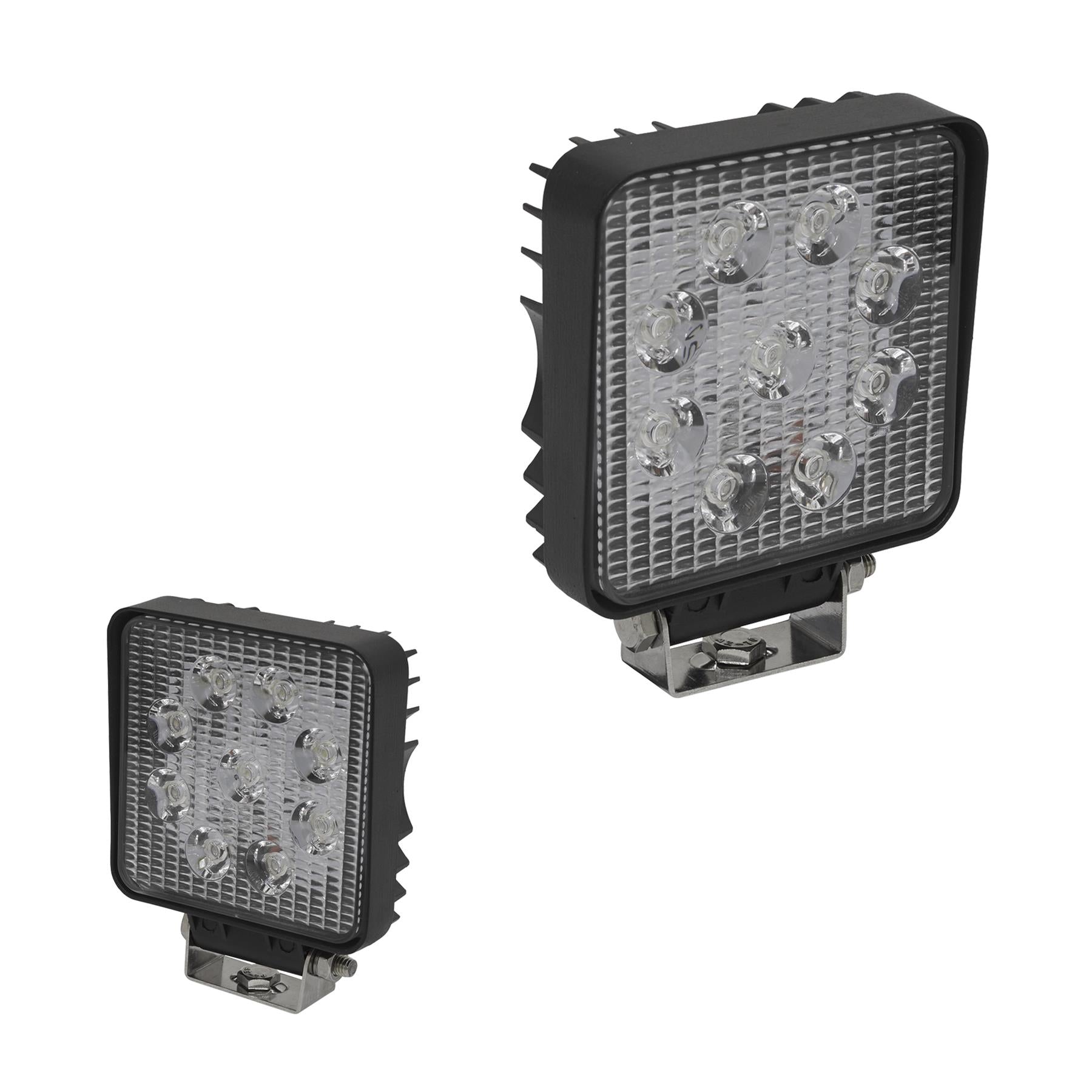 Sealey Square Work Light with Mounting Bracket 27W LED