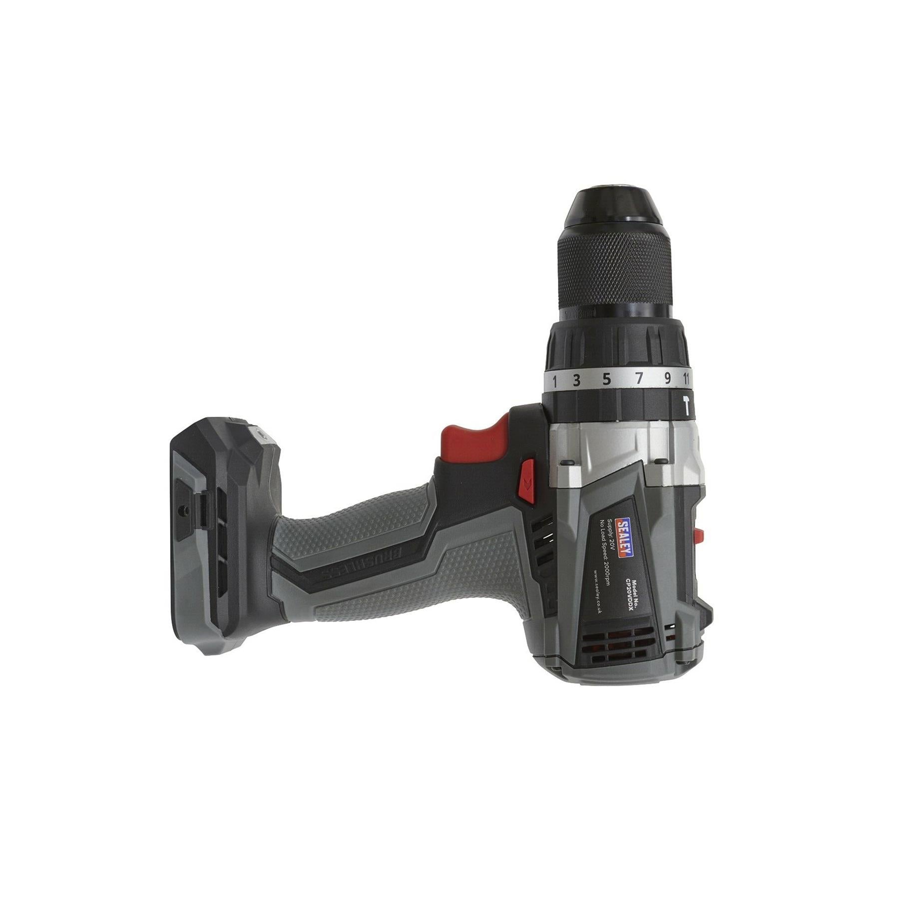 Sealey Brushless Hammer Drill/Driver Ø13mm 20V - Body Only