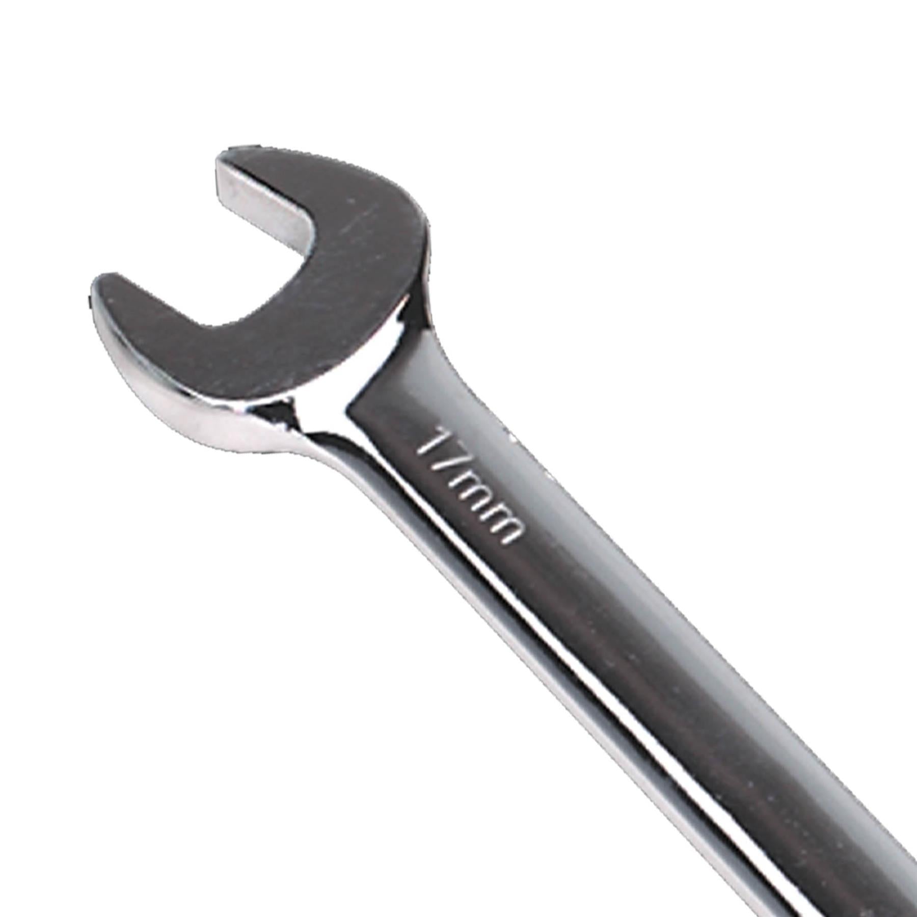 Sealey Flexi-Head Ratchet Combination Spanner 17mm