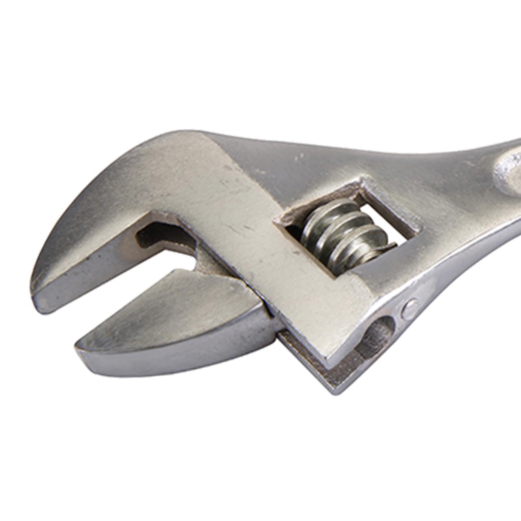 Adjustable Wrench 450mm Length - Jaw 50mm Drop-Forged Chrome Plated New