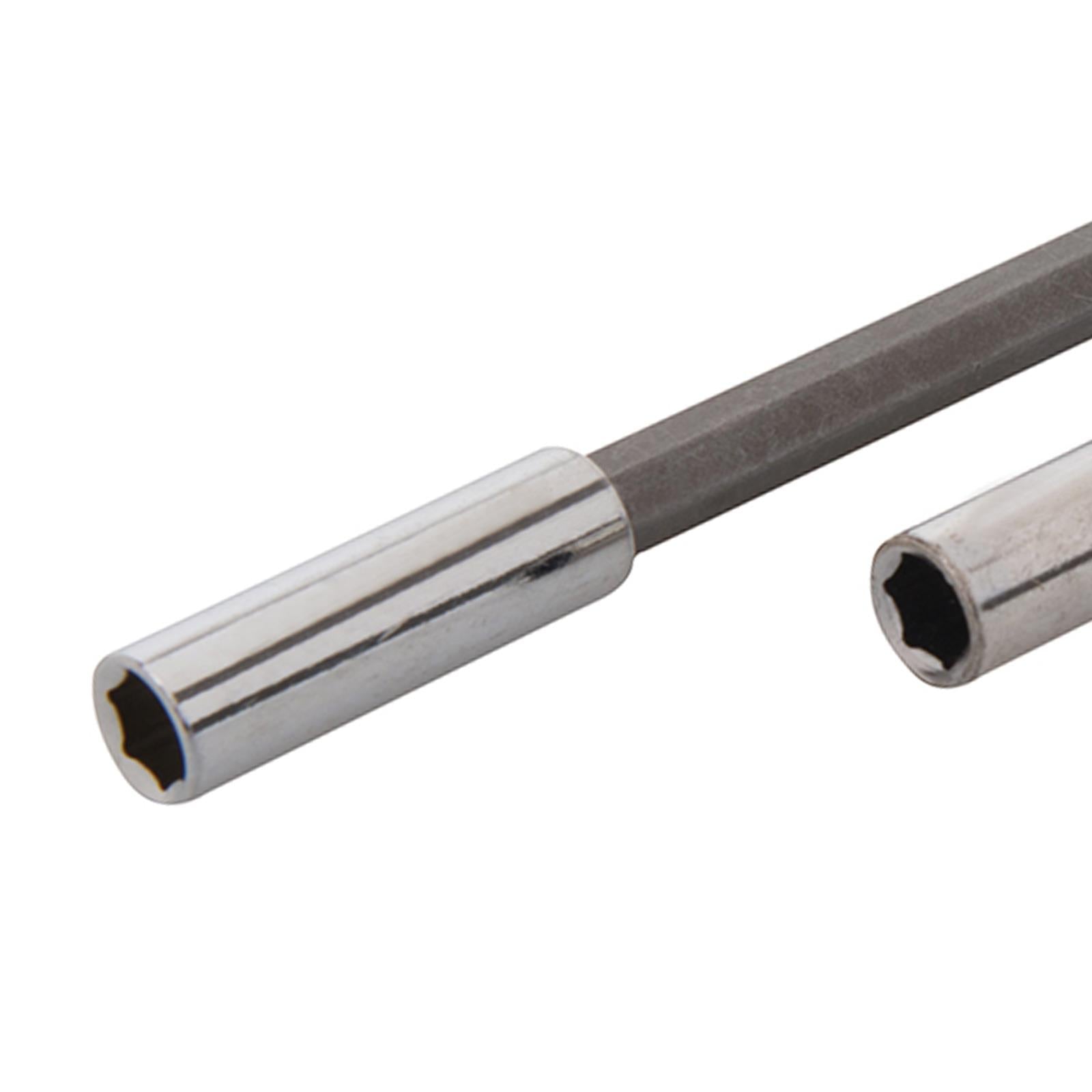 2 Pieces Screwdriver Bit Holder Set 60 & 150 mm Magnetic Socket Quick Bit Change