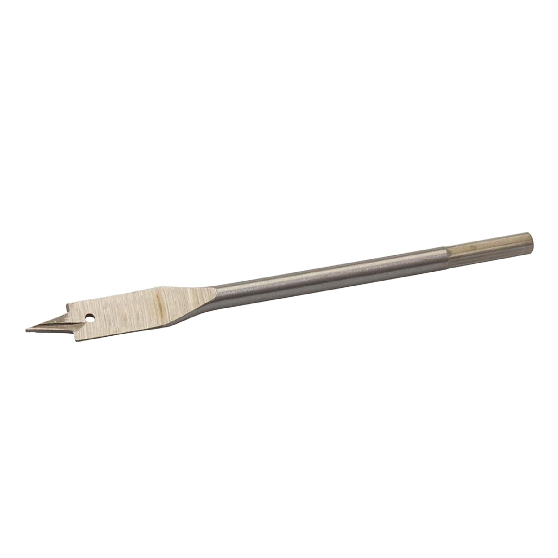 Flat Wood Drill Bit Set Titanium Hole Cutter Borer Silver 13mm