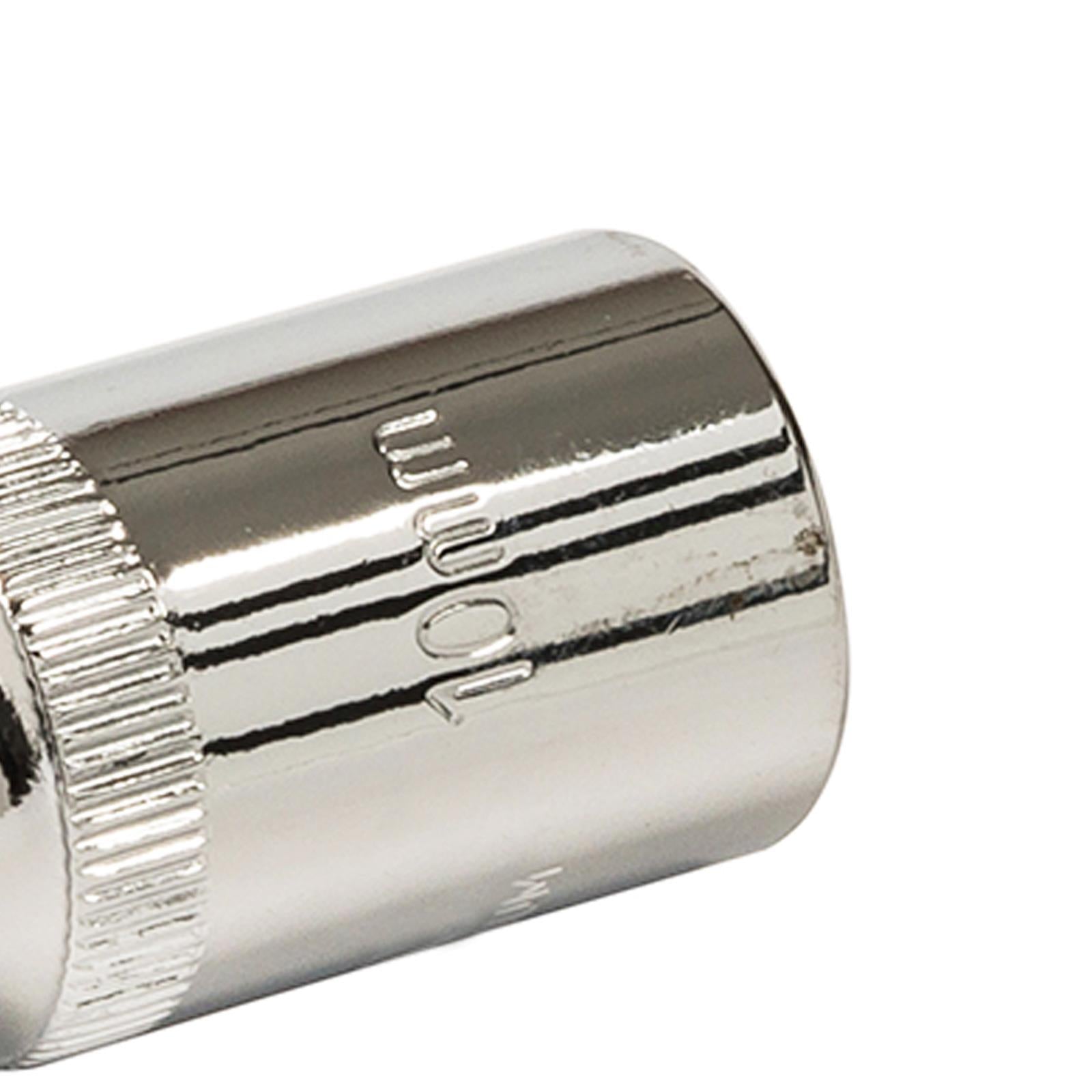 Quality Socket 1/2" Shallow Deep Drive Metric 10mm Long Hex Wrench