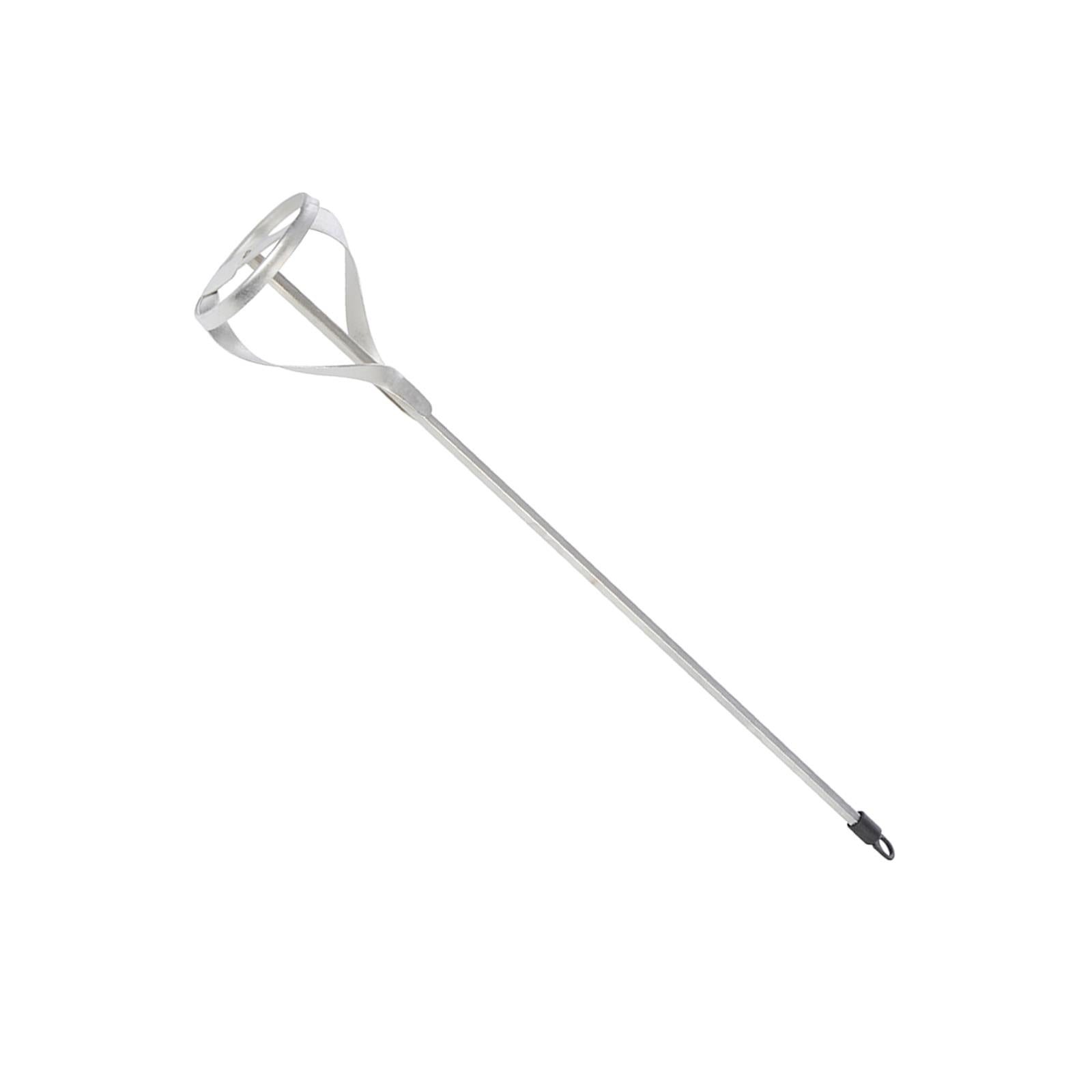 100mm X 580mm Zinc Plated Mixing Paddle, Hex Shank -For Electric Drills