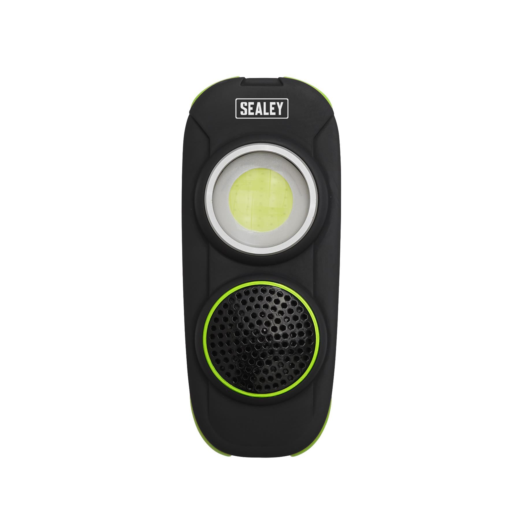 Sealey Rechargeable Torch with Wireless Speaker 10W COB LED