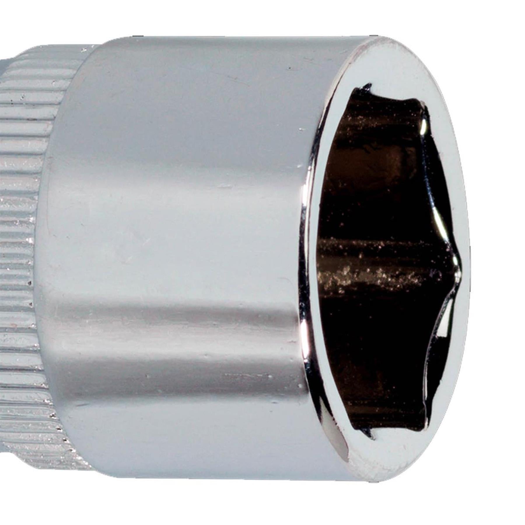 Sealey WallDrive Socket 13mm 1/4"Sq Drive Fully Polished