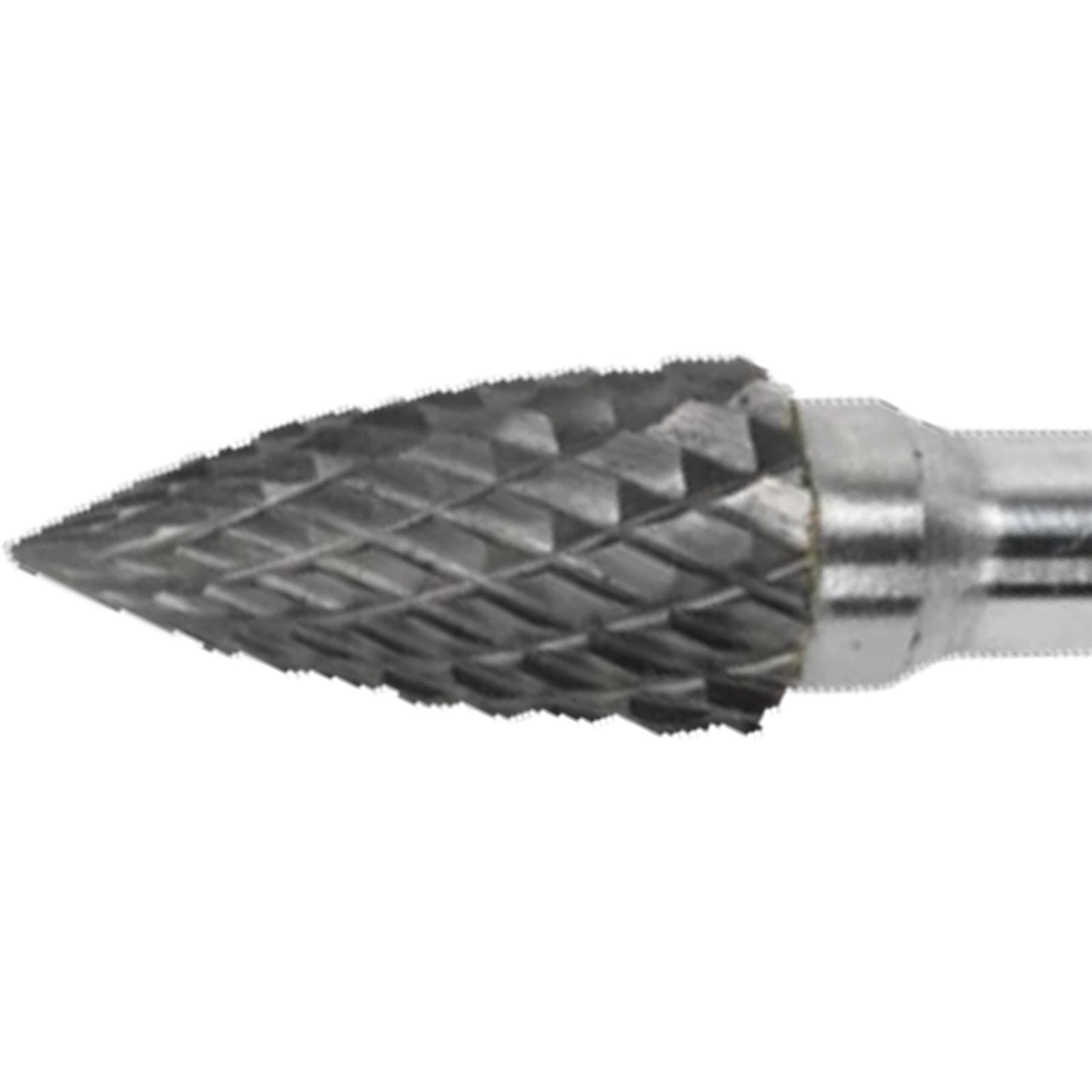Sealey Tungsten Carbide Rotary Burr Arc Pointed Nose 10mm