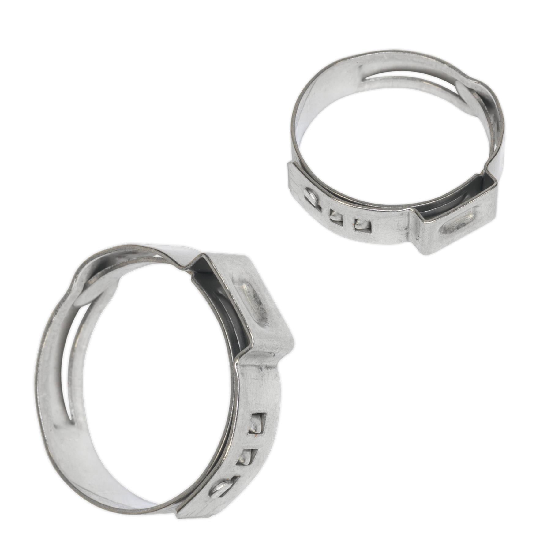 Sealey O-Clip Single Ear 20.2-22.8mm Pack of 25