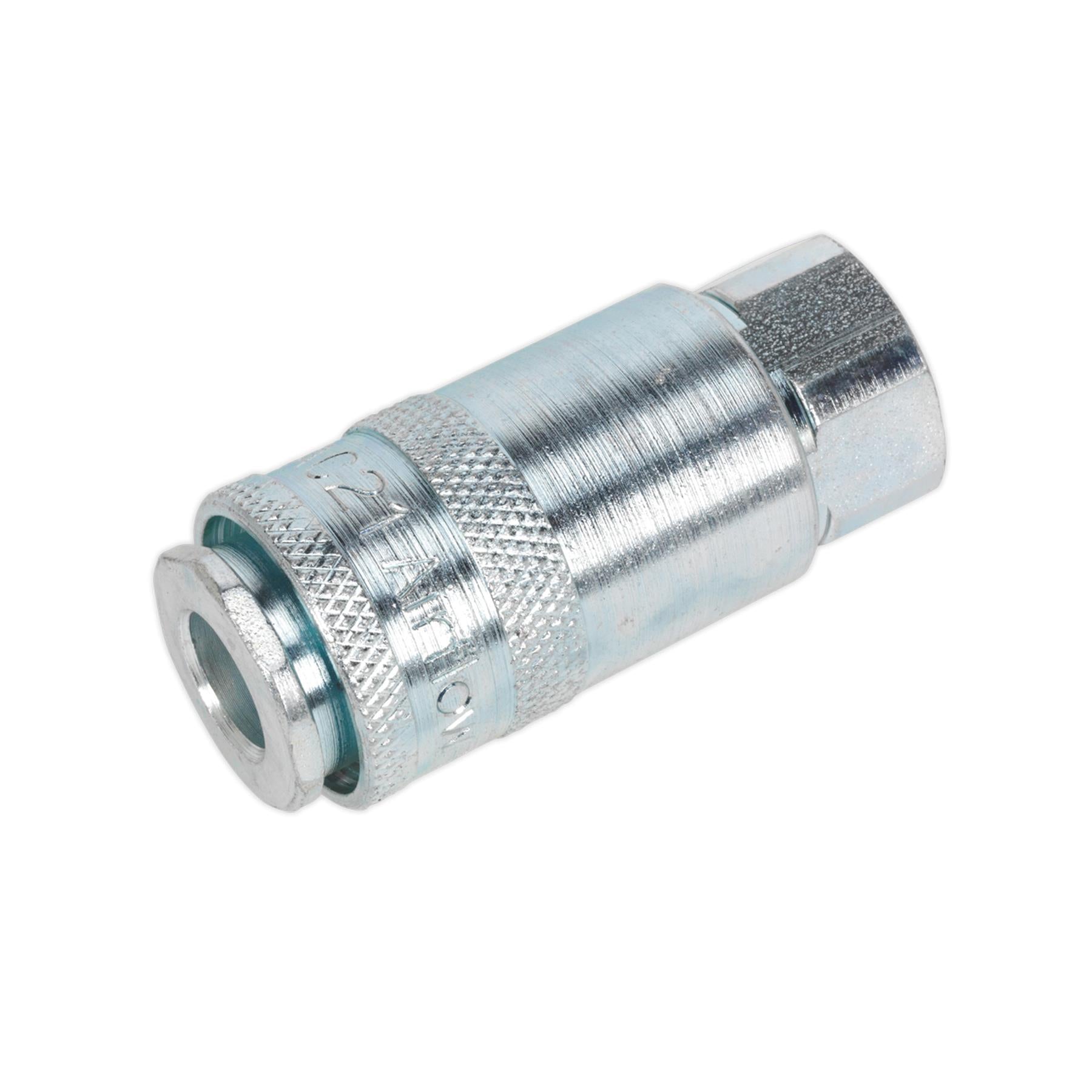 Sealey Coupling Body Female 1/4"BSP Pack of 5 Air Line Couplings & Fittings Tools