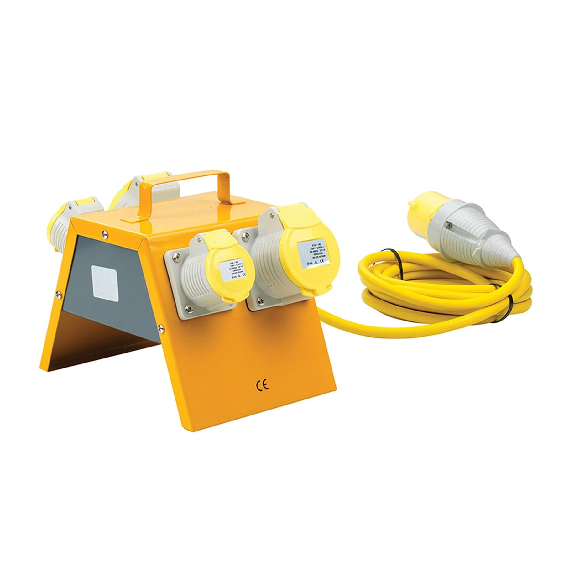 Defender Splitter Box 2 x 16A / 2 x 32A 110V Weight 3.5kg.