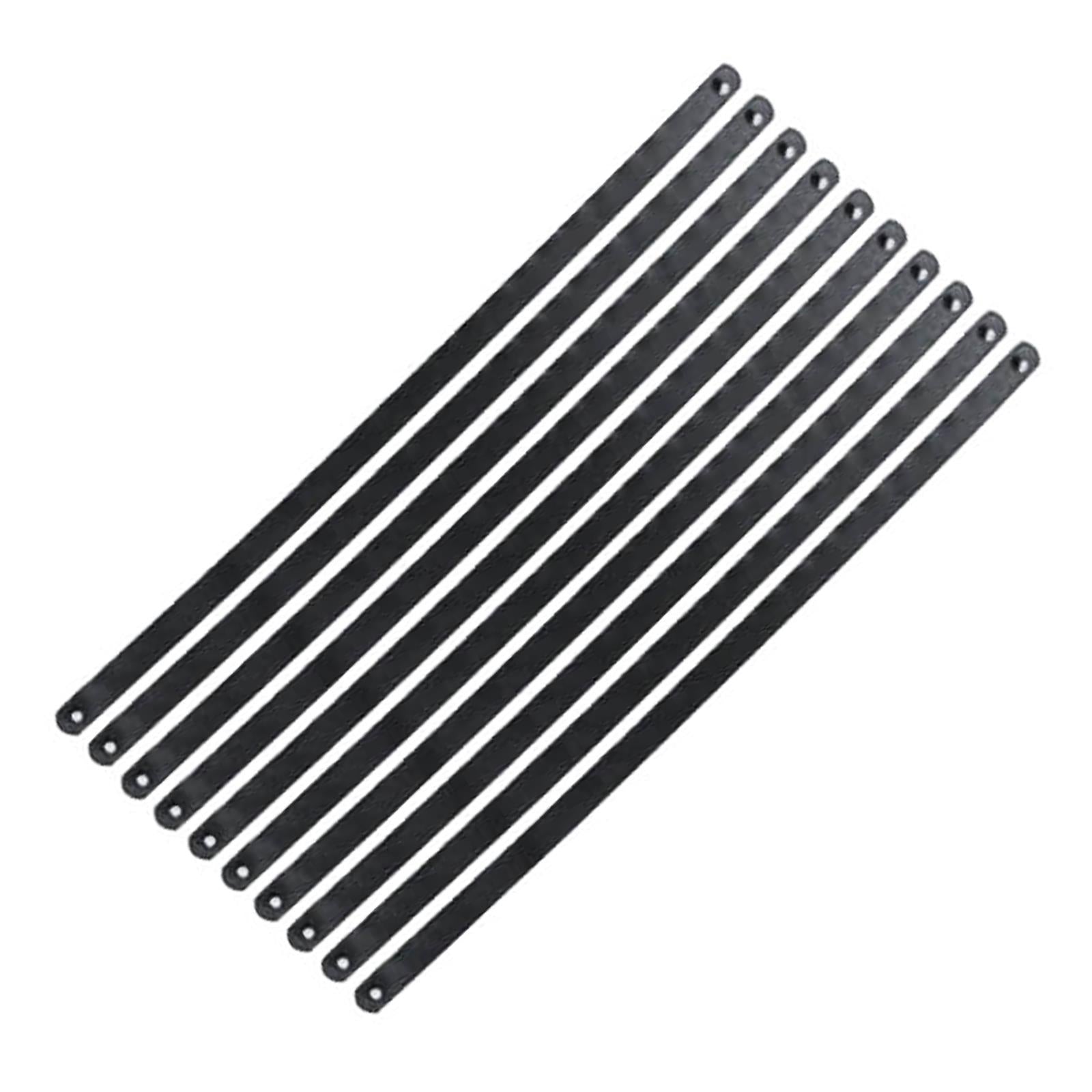 6" Junior Hacksaw Saw Carbon Steel Replacement Blades 150mm 10 Pcs