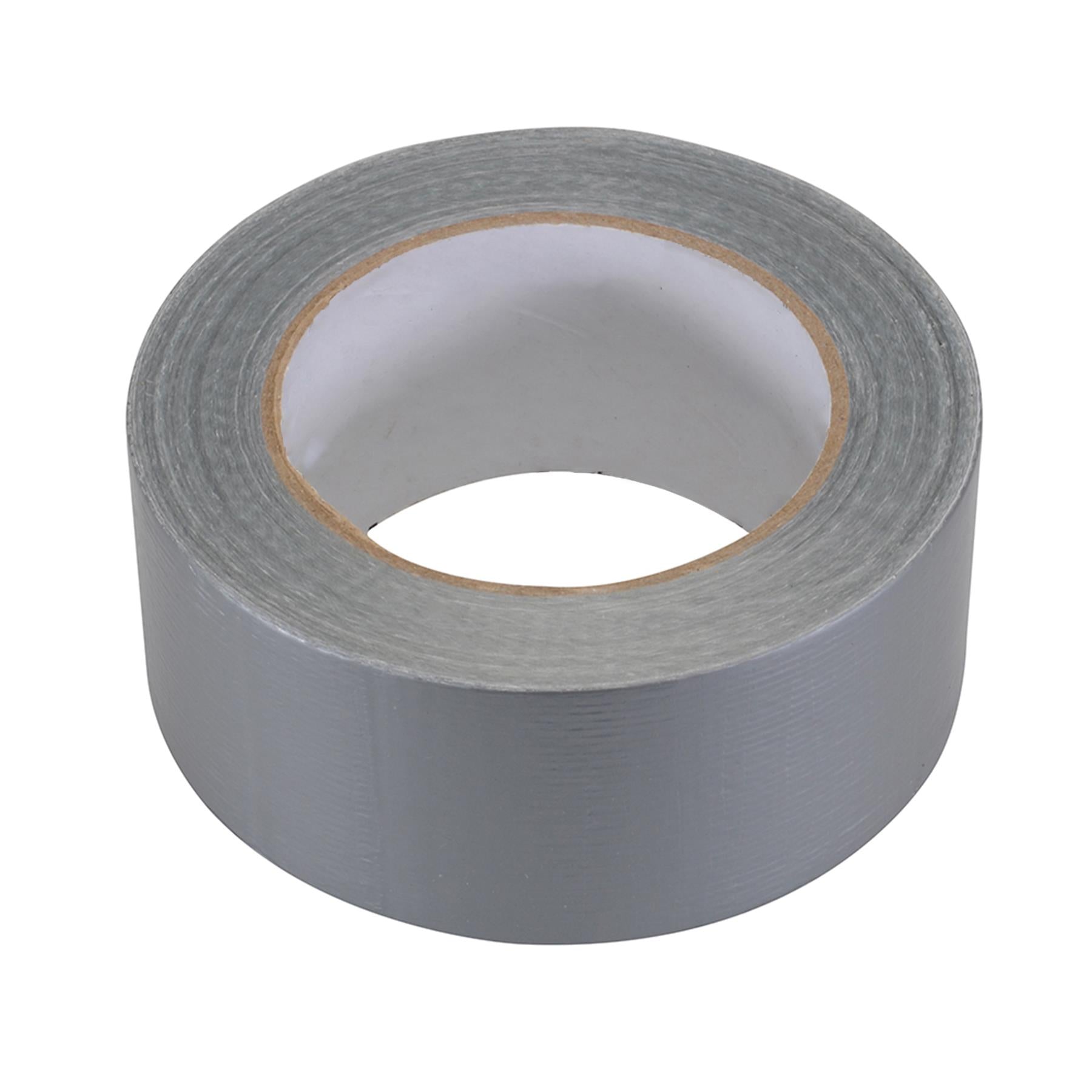 Duct Tape - 50mm X 50M Silver Polyethylene-Coated With Hot-Melt Glue Adhesive