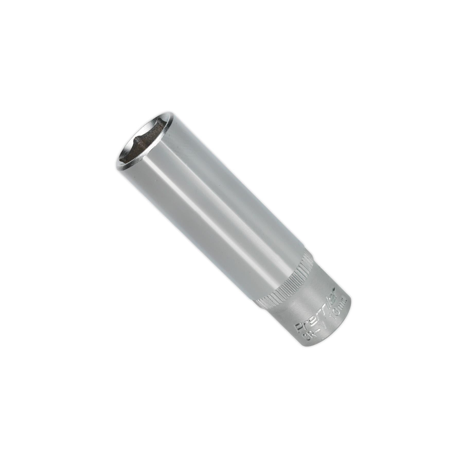 Sealey WallDrive Socket 13mm Deep 3/8"Sq Drive Chrome Vanadium Steel