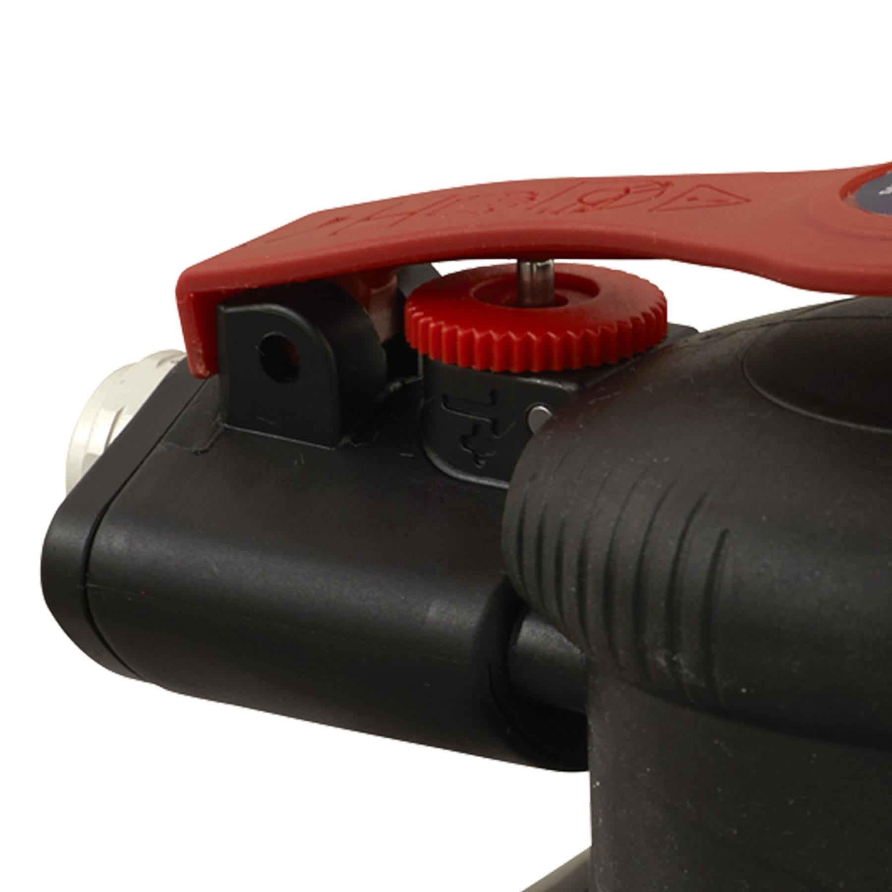 Sealey Air Palm Orbital Sander 150mm Soft Rubber Handgrip