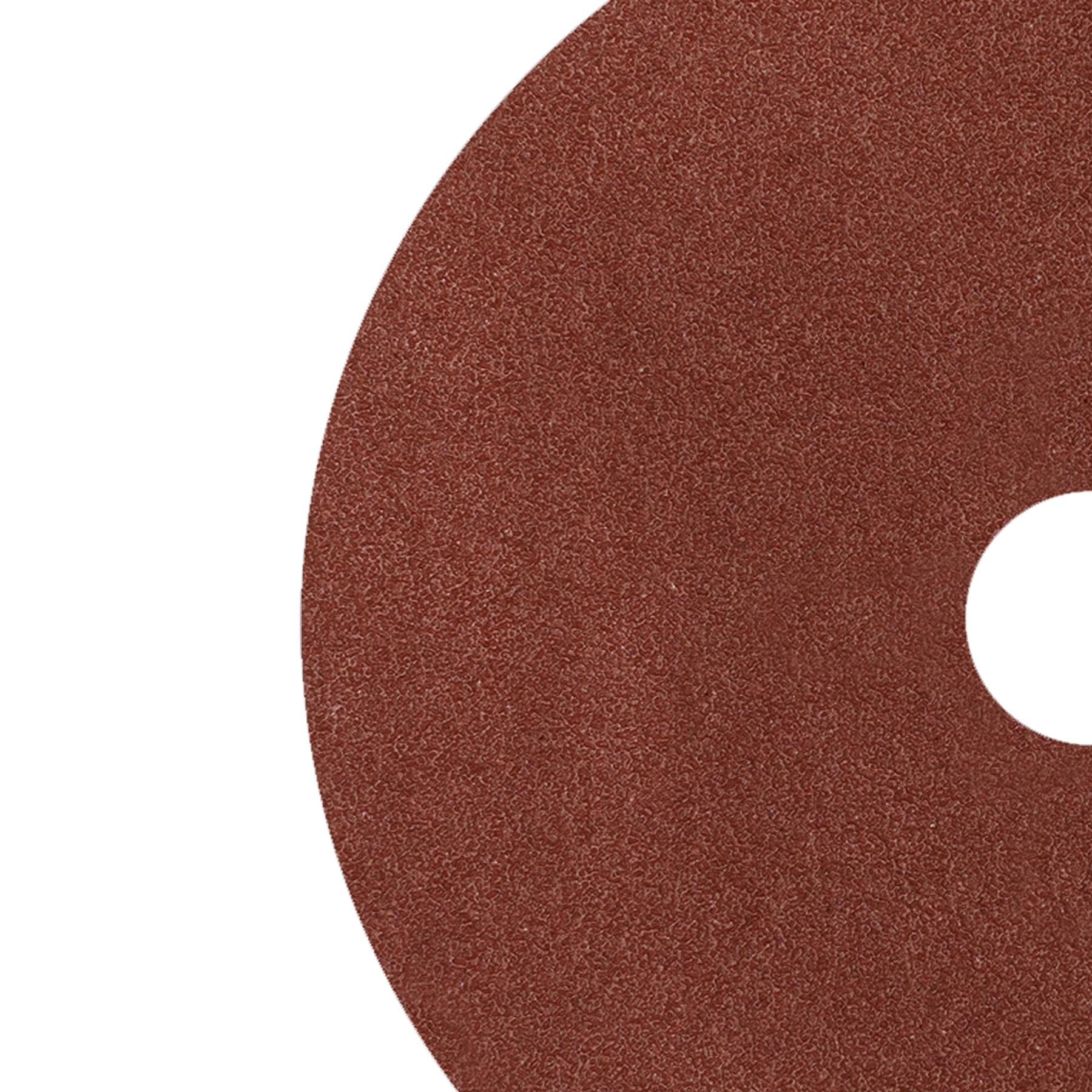 Sealey Fibre Backed Disc �100mm - 40Grit Pack of 25