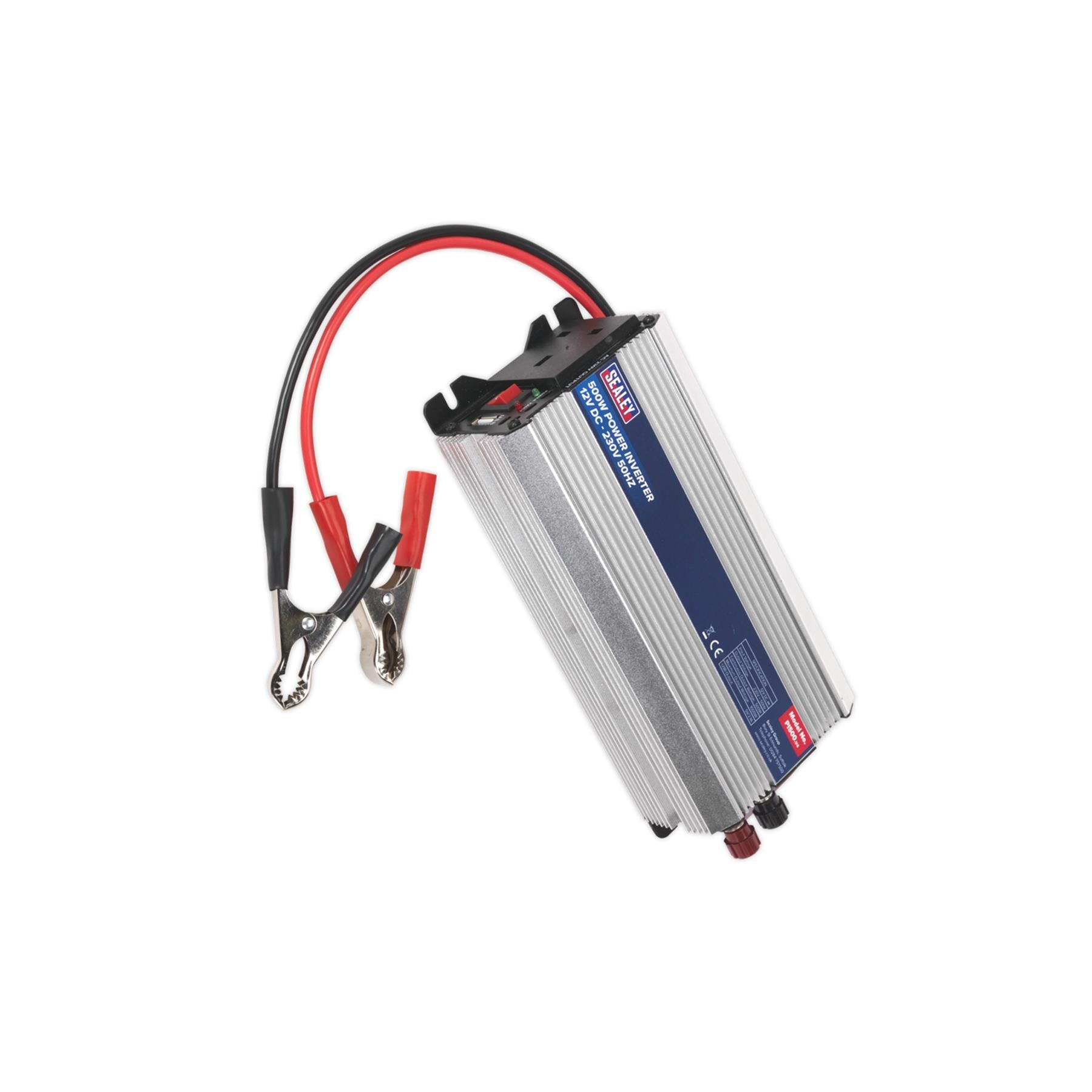 Sealey Power Inverter 500W 12V DC - 230V 50Hz
