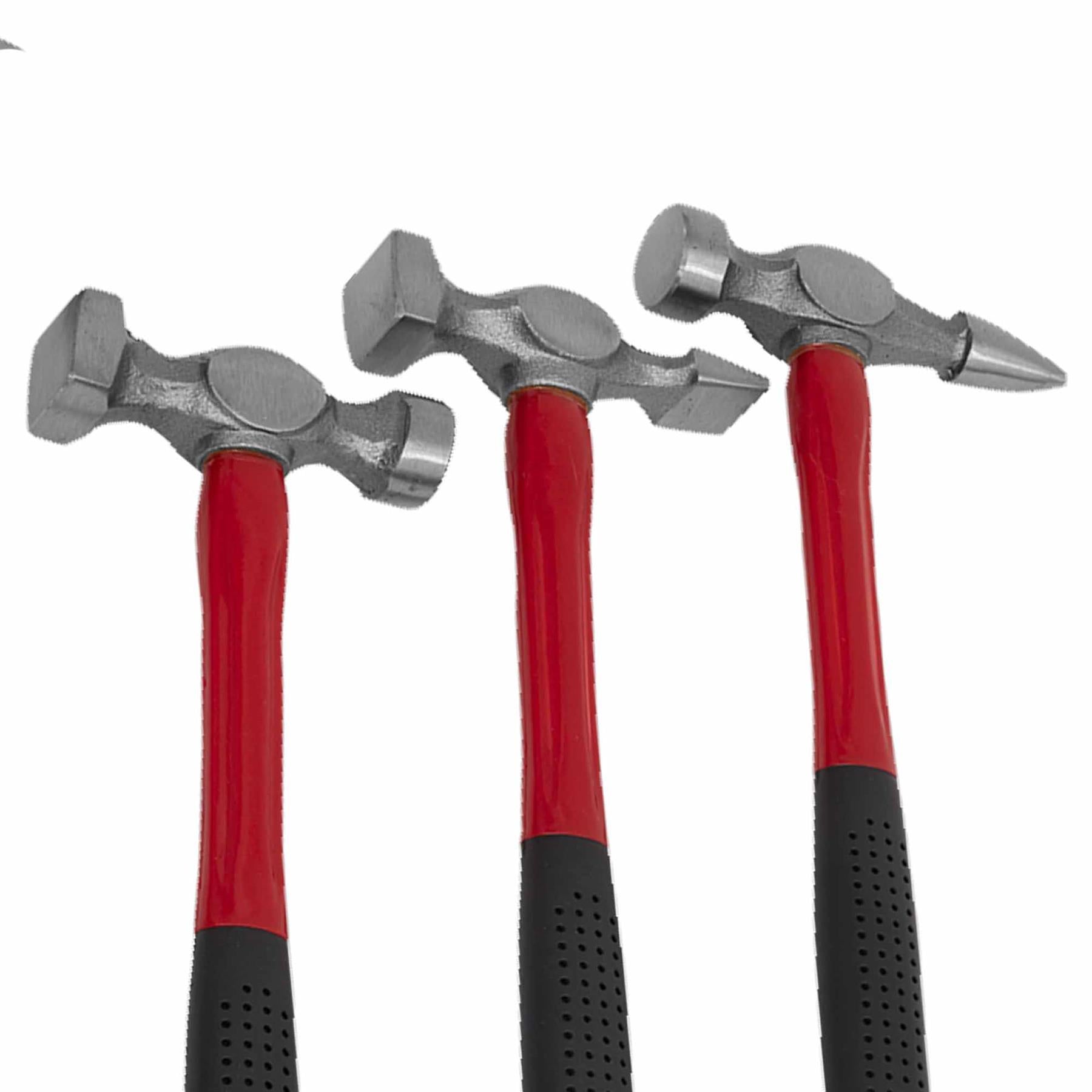 Sealey 7Pc Car Auto Body Panel Repair Tool With FibreGlass Red & Black