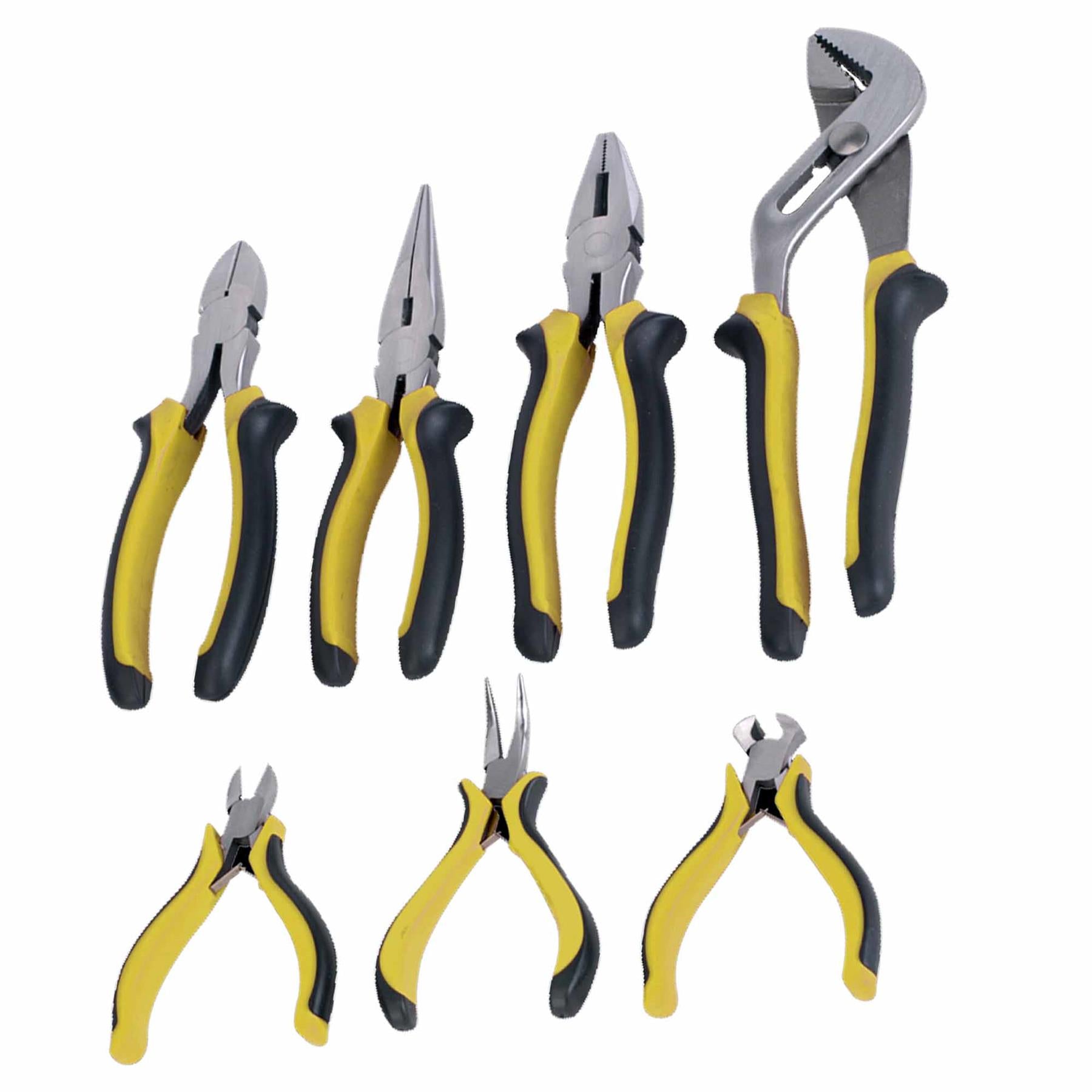 Sealey Comfort Grip Pliers Set 7pc