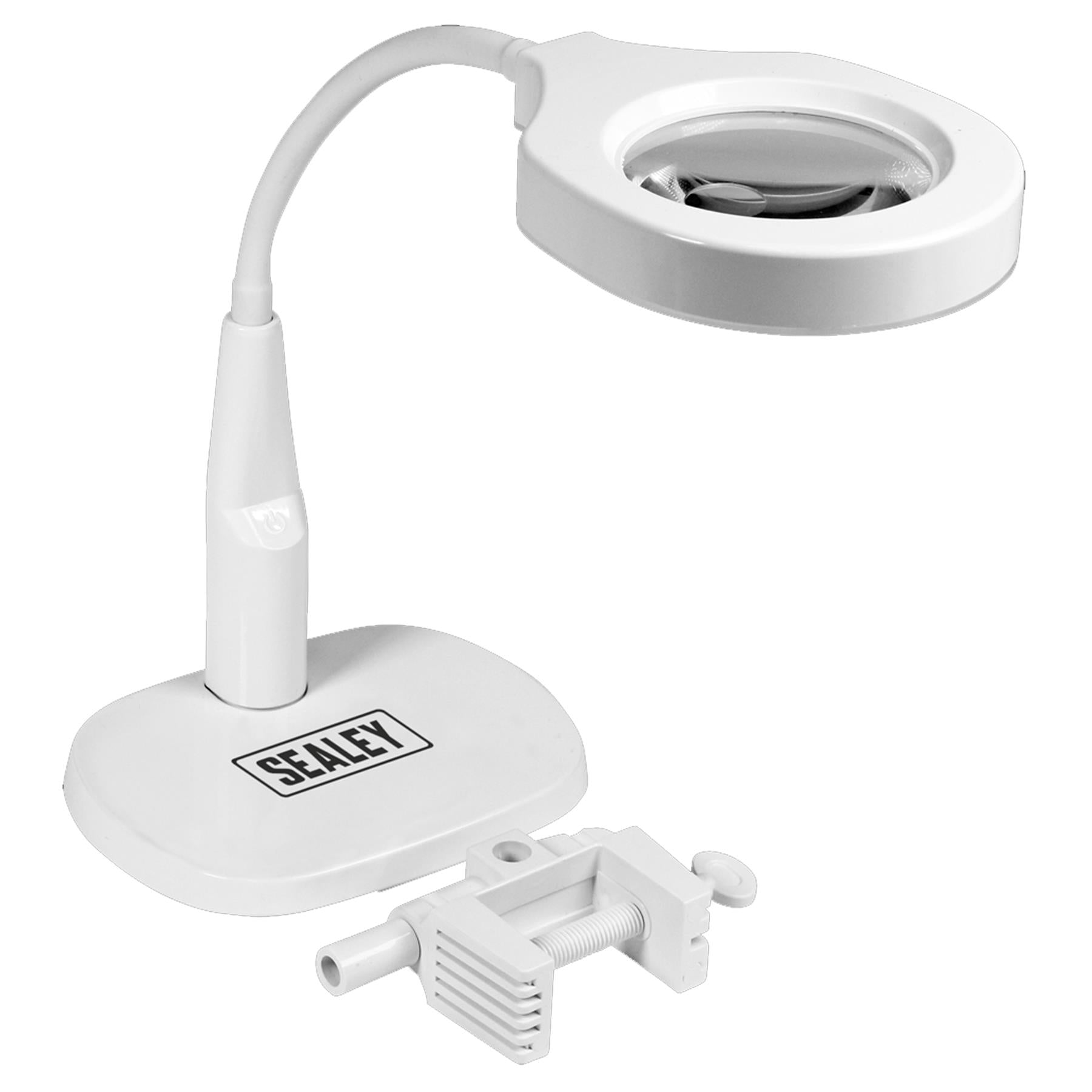 Dimmable Dual Mounting Magnifying Work Light 230V 45 SMD LED WL53/8D Sealey