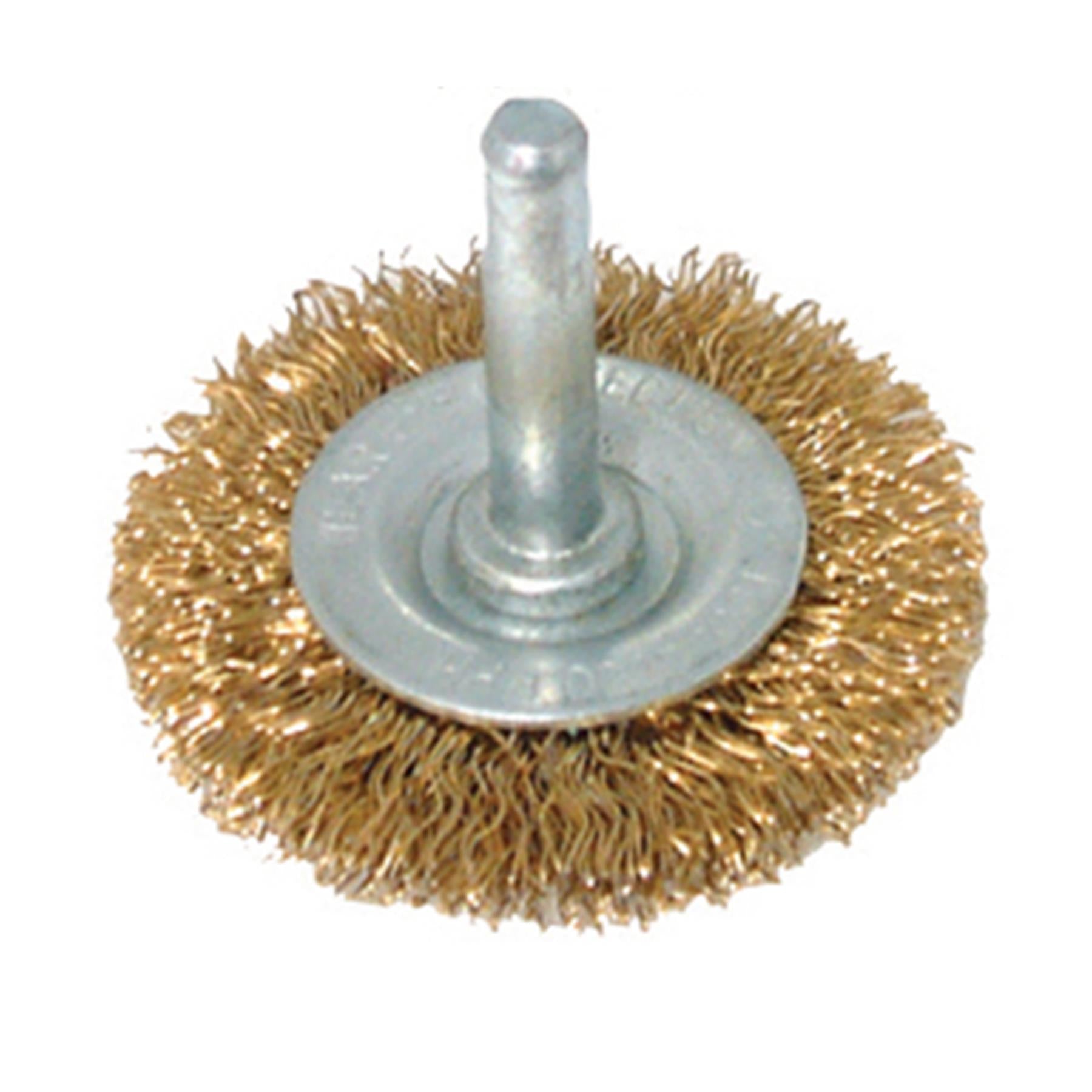 3Pce Rotary Wire End Brush & Cup Set 6mm Shank Power Drills Rust Removal