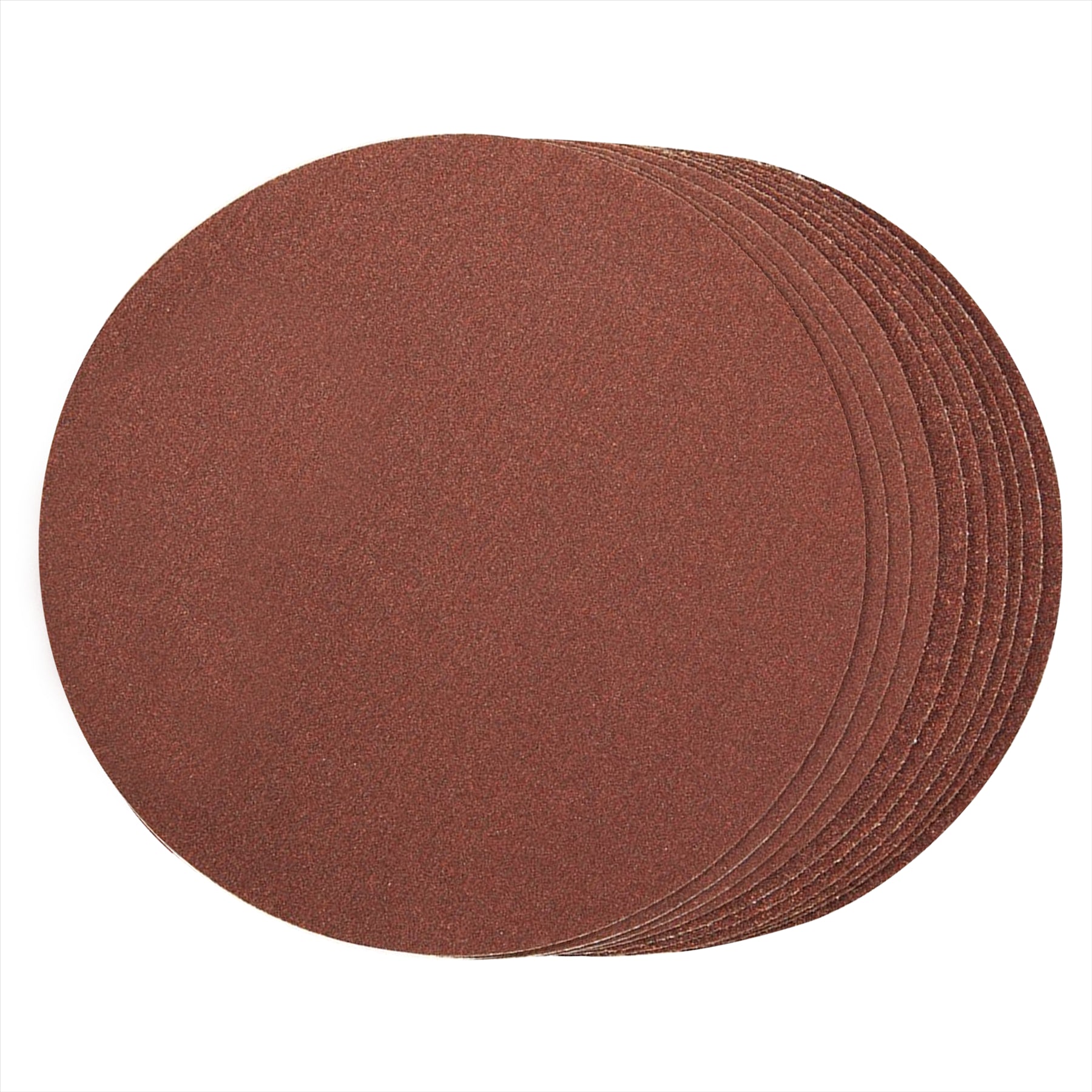 40Pk Self-Adhesive Sanding Discs 150mm Mix Grit 60 80 120 240 Aluminium Oxide