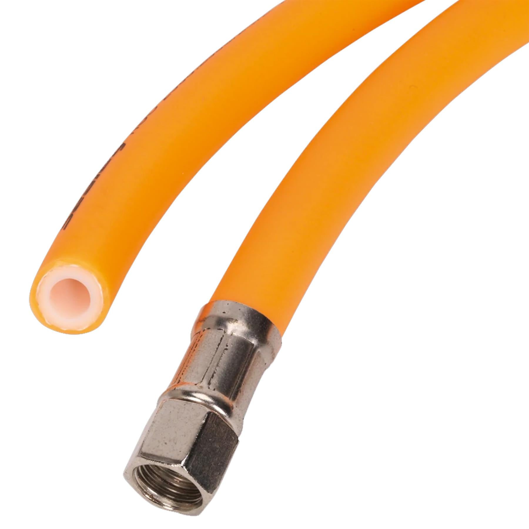 Sealey Air Hose 10m x 8mm Hybrid High-Visibility 1/4"BSP Unions