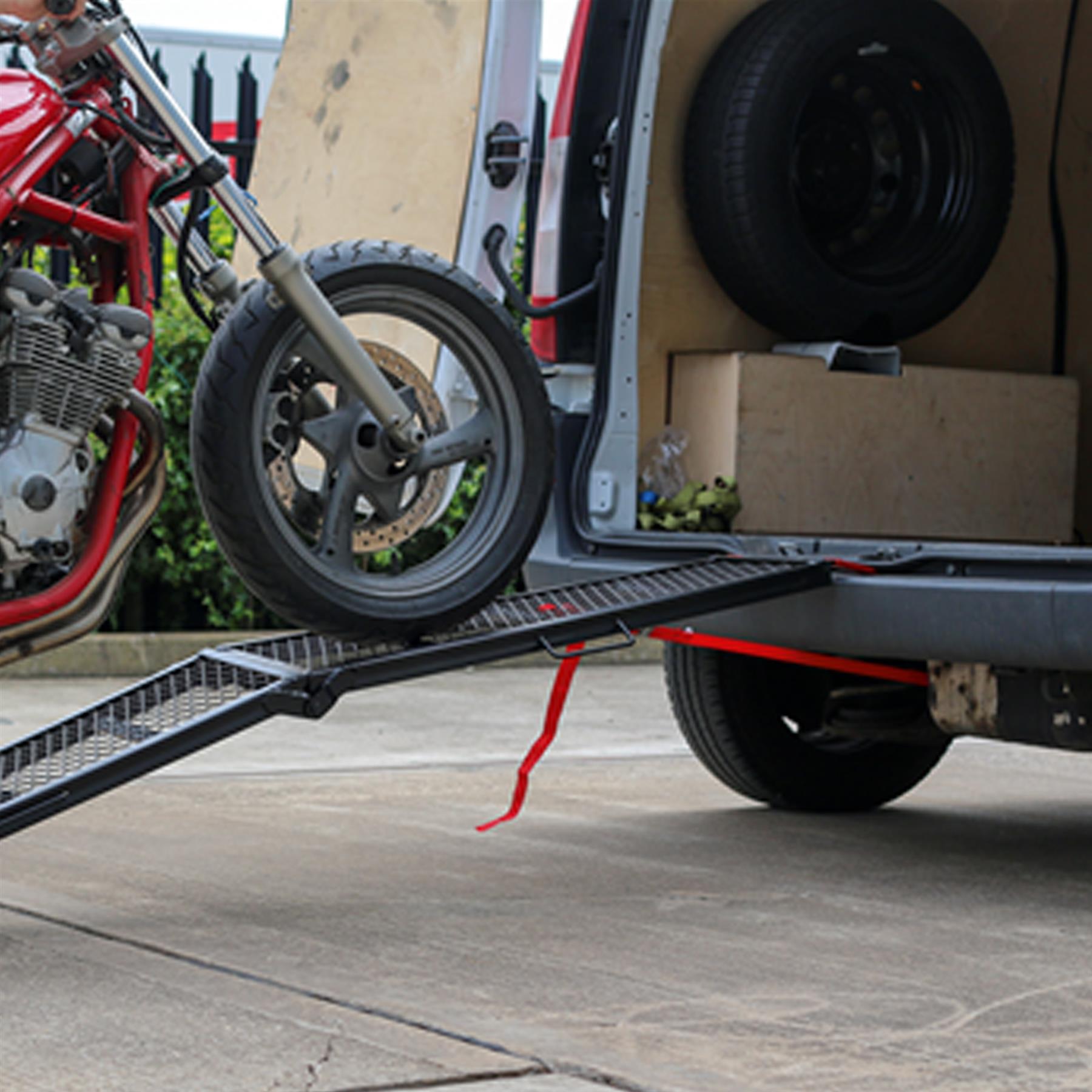 Sealey Steel Mesh Folding Loading Ramp 360kg Capacity