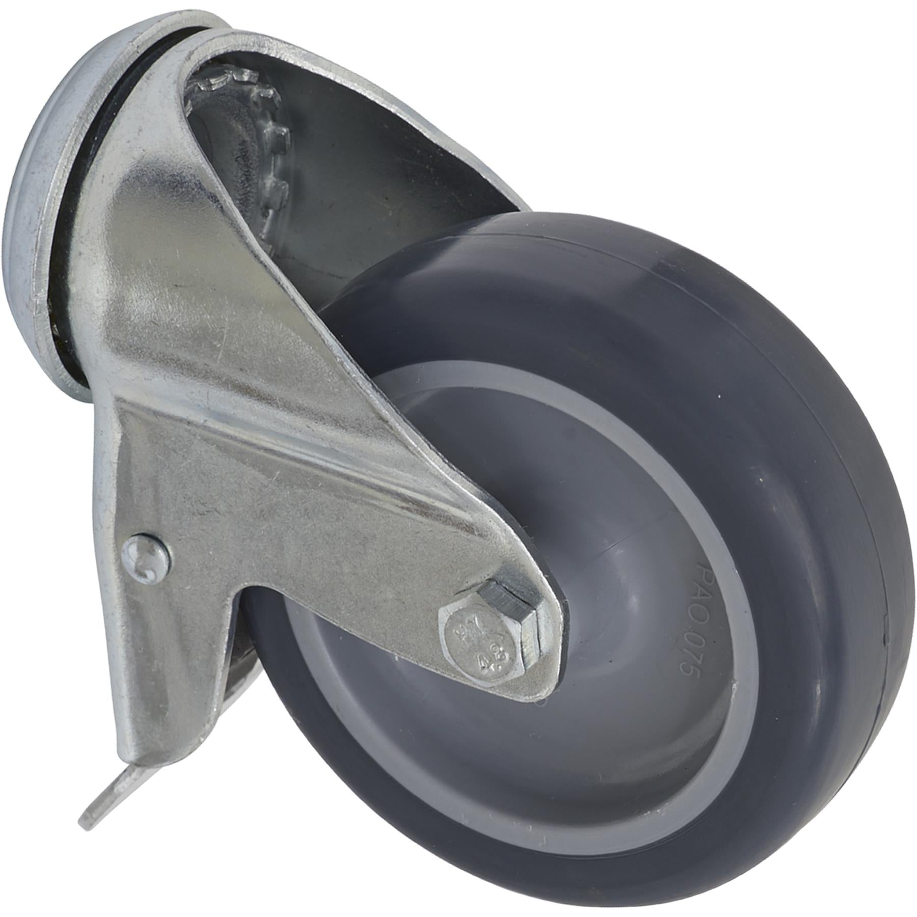 Sealey Castor Wheel Bolt Hole Swivel with Total Lock 75mm