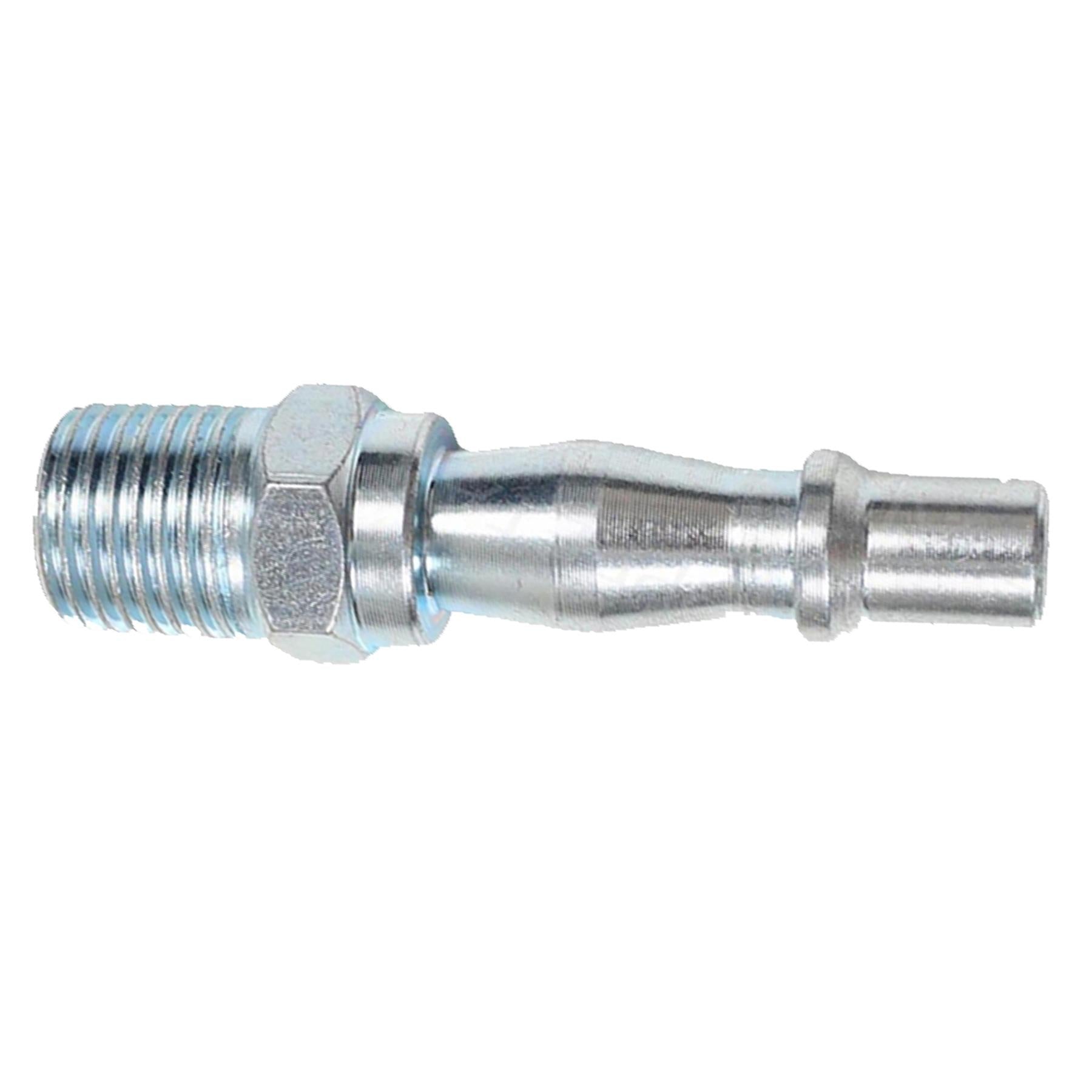 Air Line Fittings Hose Compressor Coupler Connector 1/4" BSP Male Pack of 2