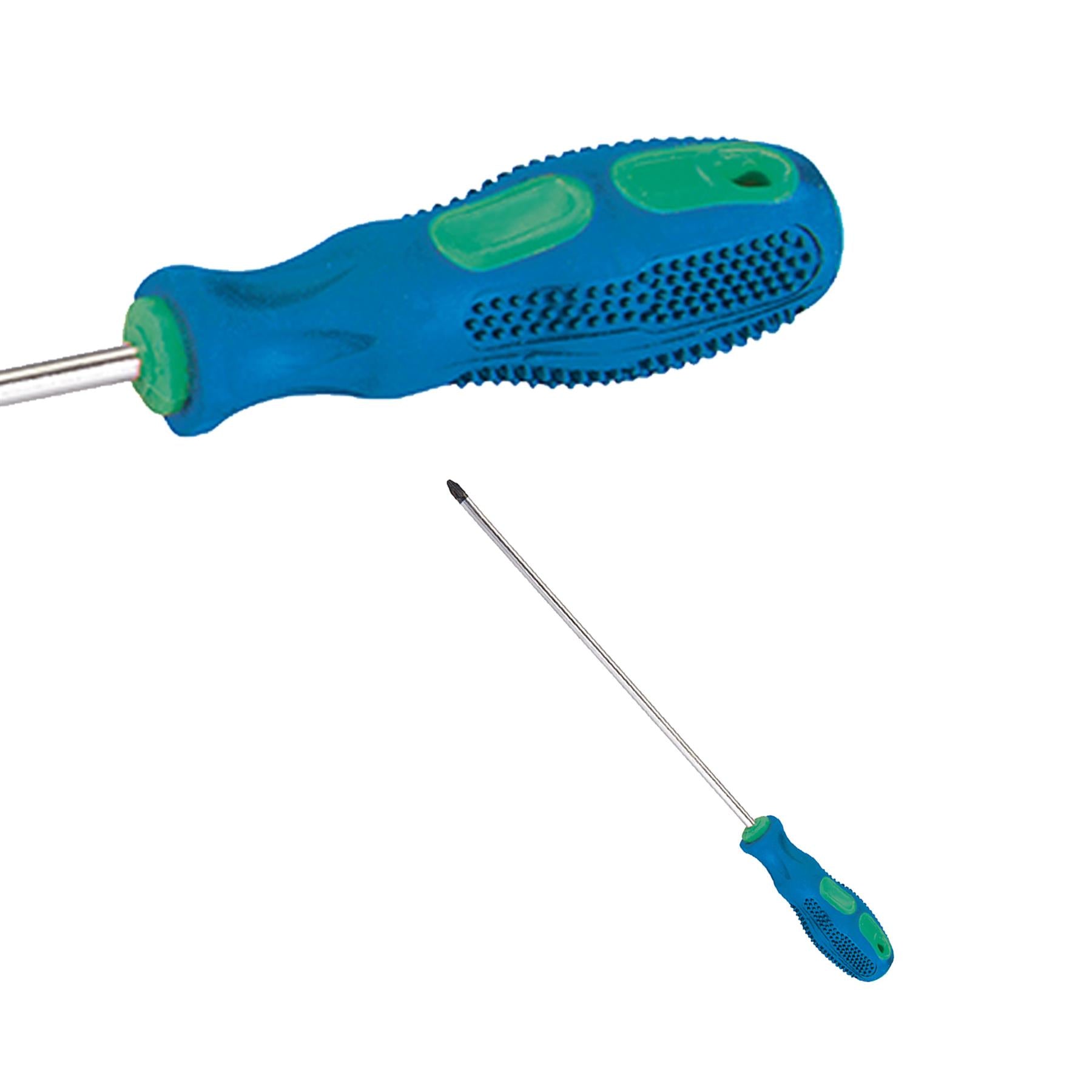 General Purpose Screwdriver Pozidriv -PZ2 X 250mm Chrome Vanadium Blade