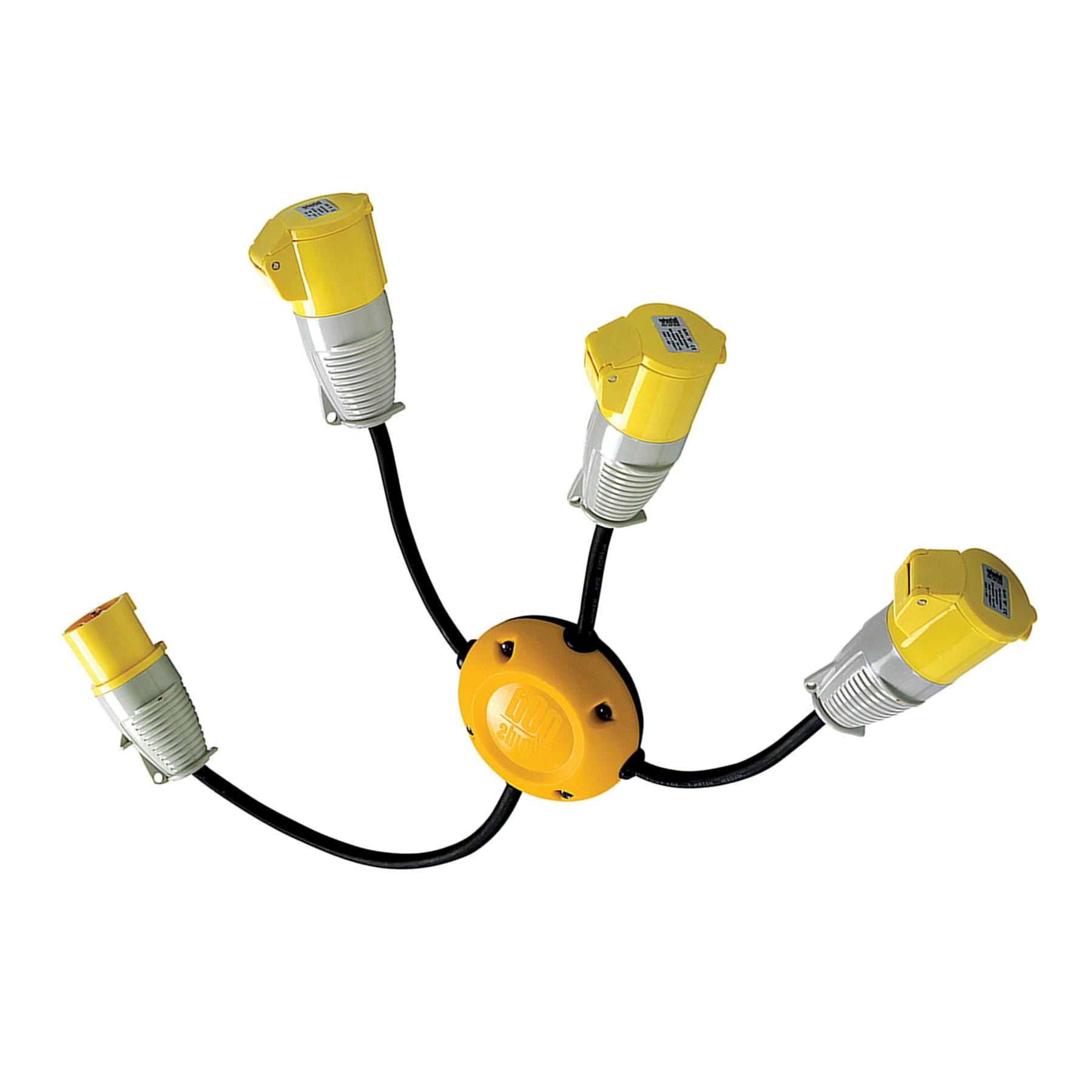 Defender Spider Pod 3 x 16A 110V 16A