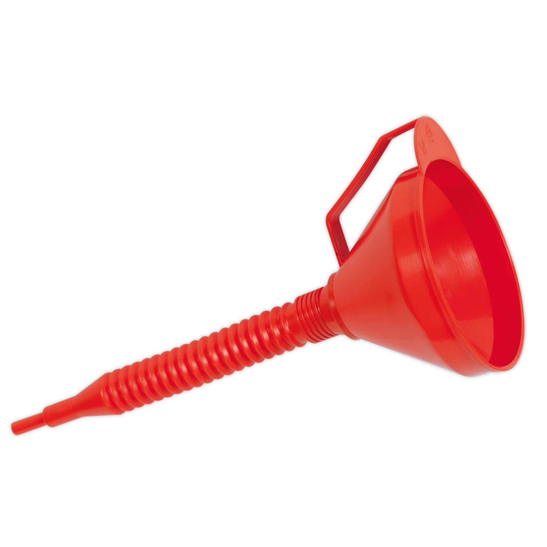 Sealey Funnel with Flexible Spout & Filter Medium 160mm