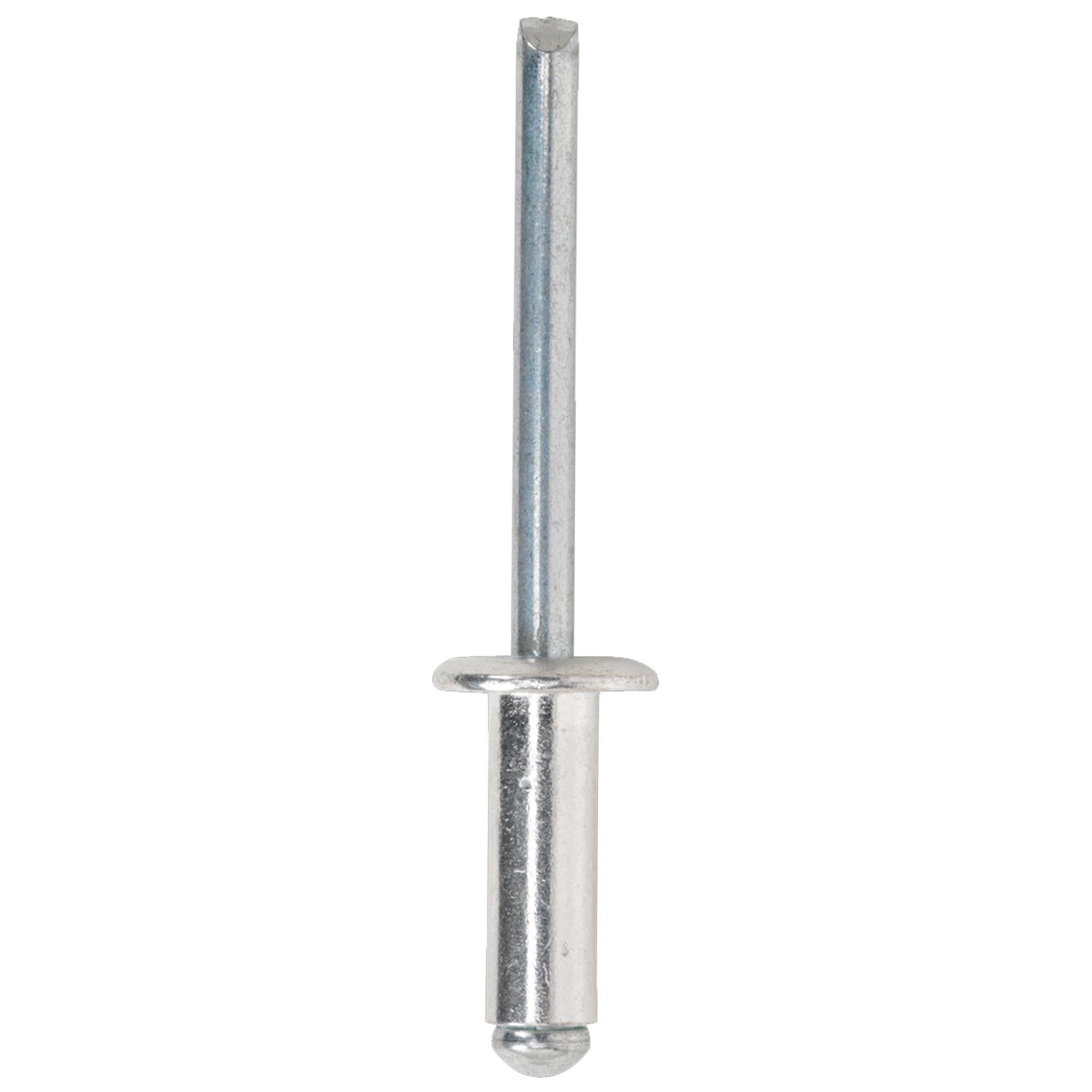 Sealey Aluminium Blind Rivet Standard Flange 6.4 x 12mm Pack of 200