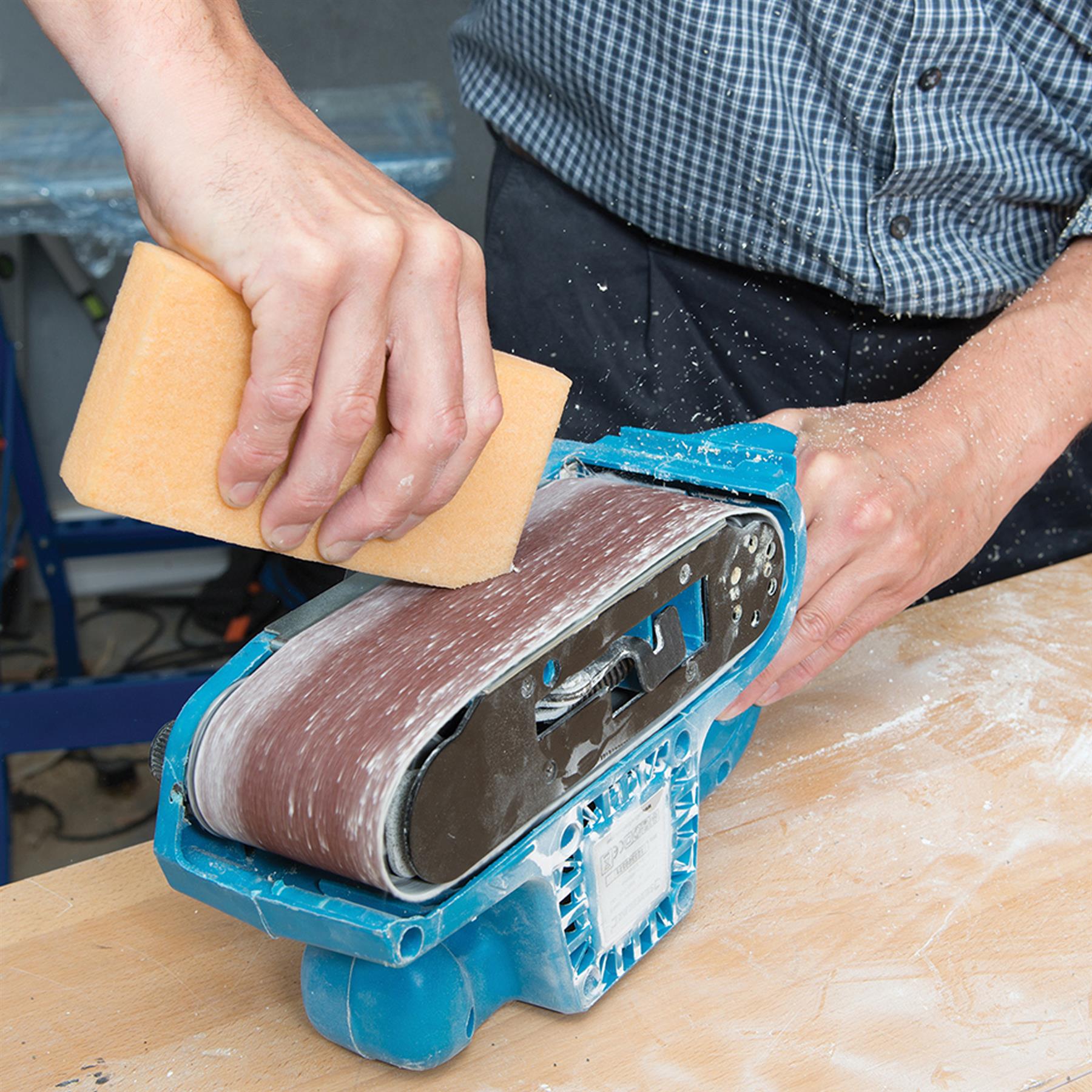 150 X 75 X 25mm Sanding Belt Cleaning Block High Quality, Latex Rubber