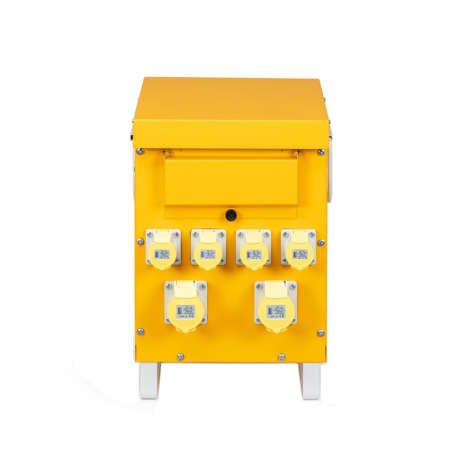 Defender 10kVA 3 Phase Transformer 110V 16A/32A Heavy duty steel enclosure