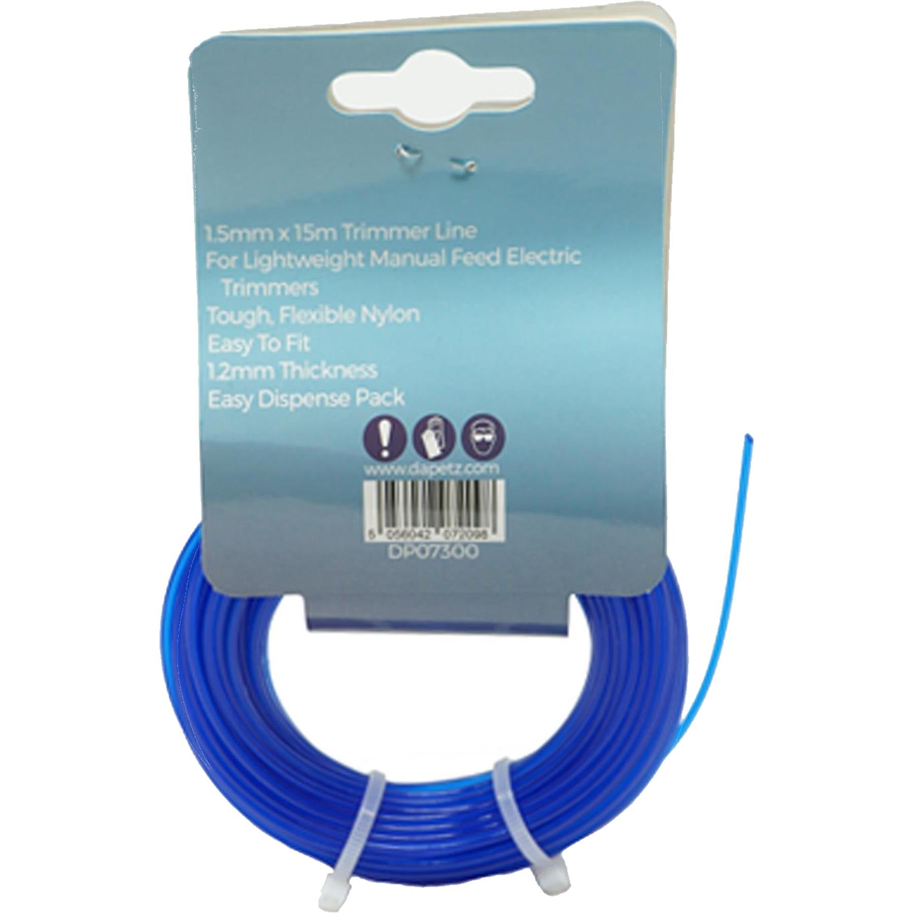 1.5mm x 15m Blue Trimmer