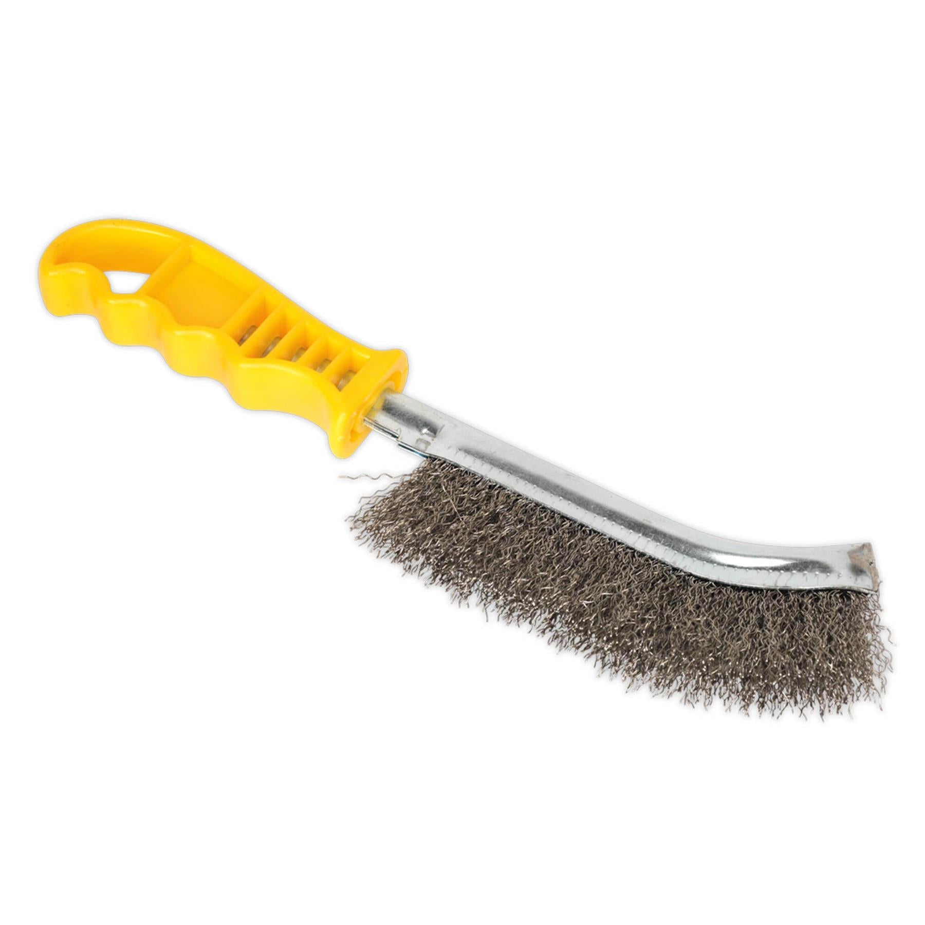 Sealey Wire Brush Stainless Steel Plastic Handle