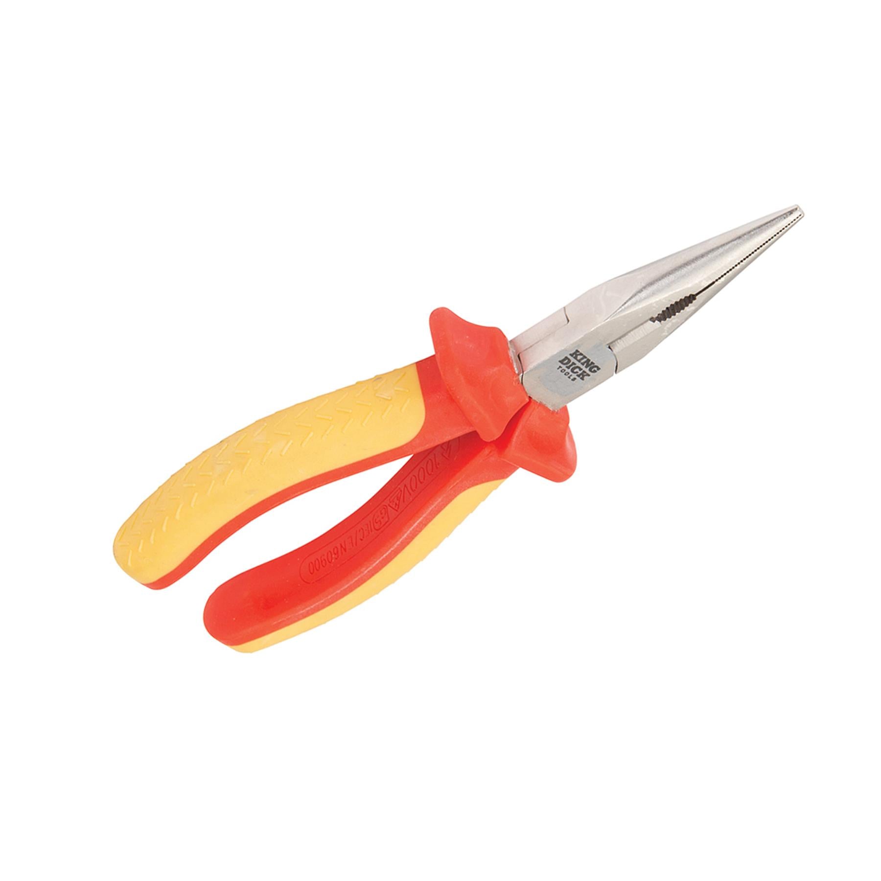 King Dick VDE Long-Nosed Pliers 170mm LNP170V