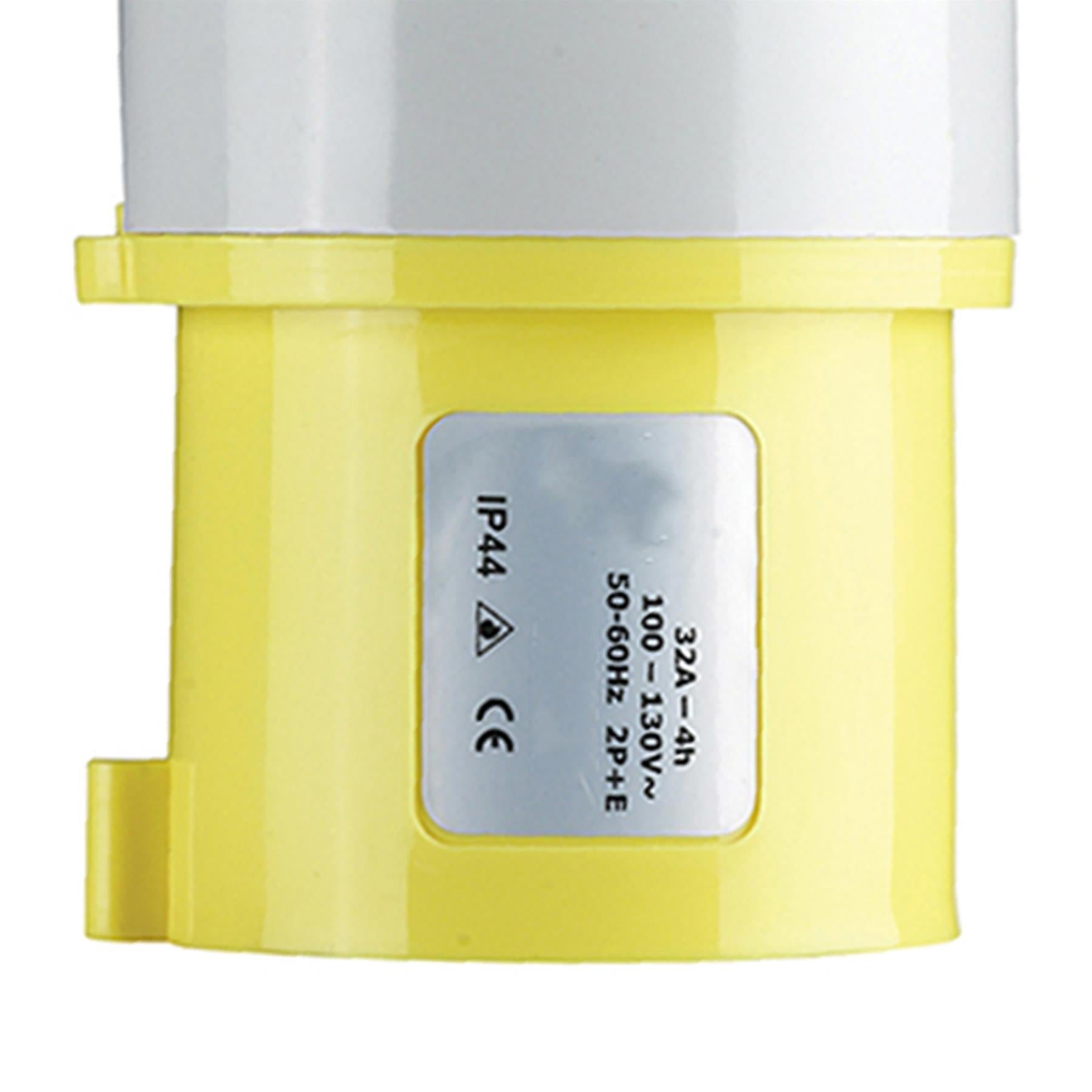 Defender 32A Plug Yellow 110V Electrical Industrial