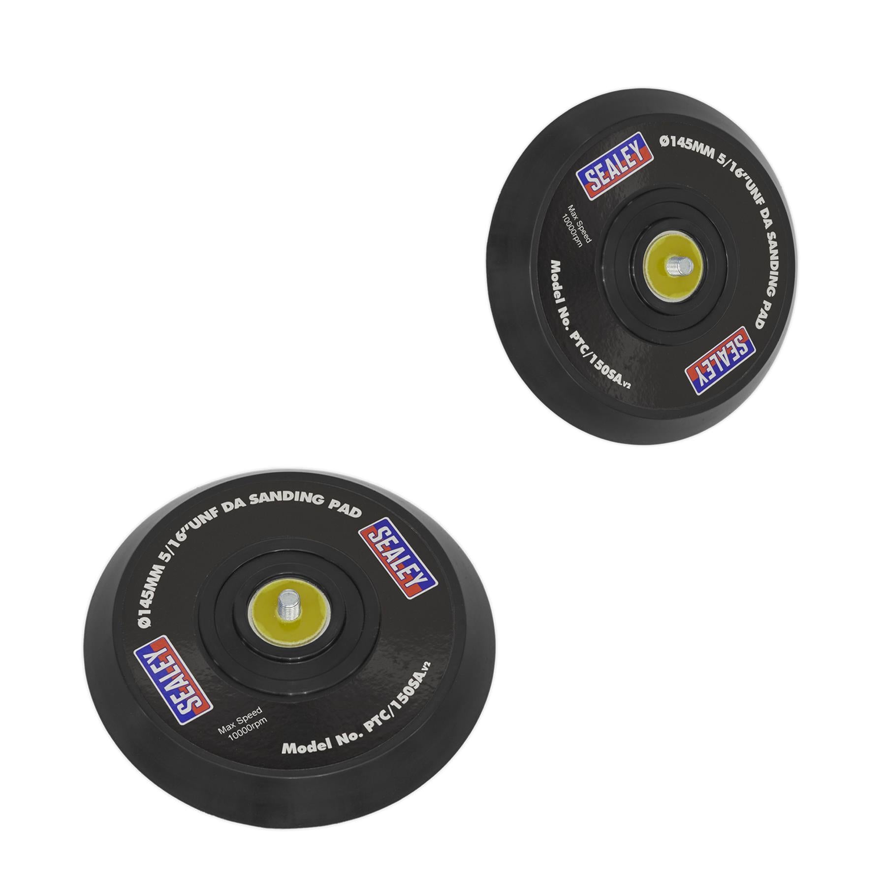 DA Backing Pad for Stick-On Discs 145mm5/16"UNF. Sealey