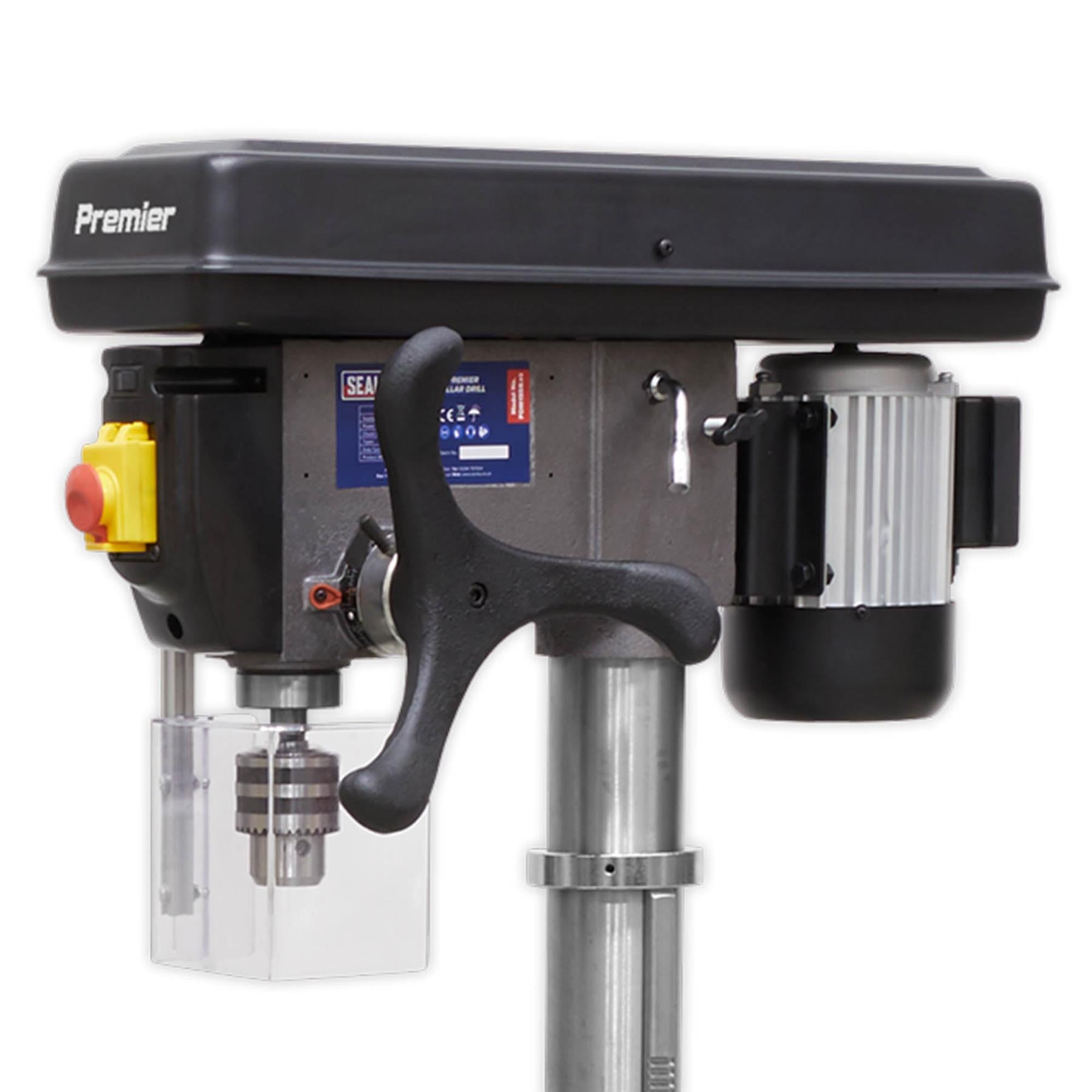 Sealey Pillar Drill Bench 16-Speed 1050mm Height 230V Garage Workshop DIY