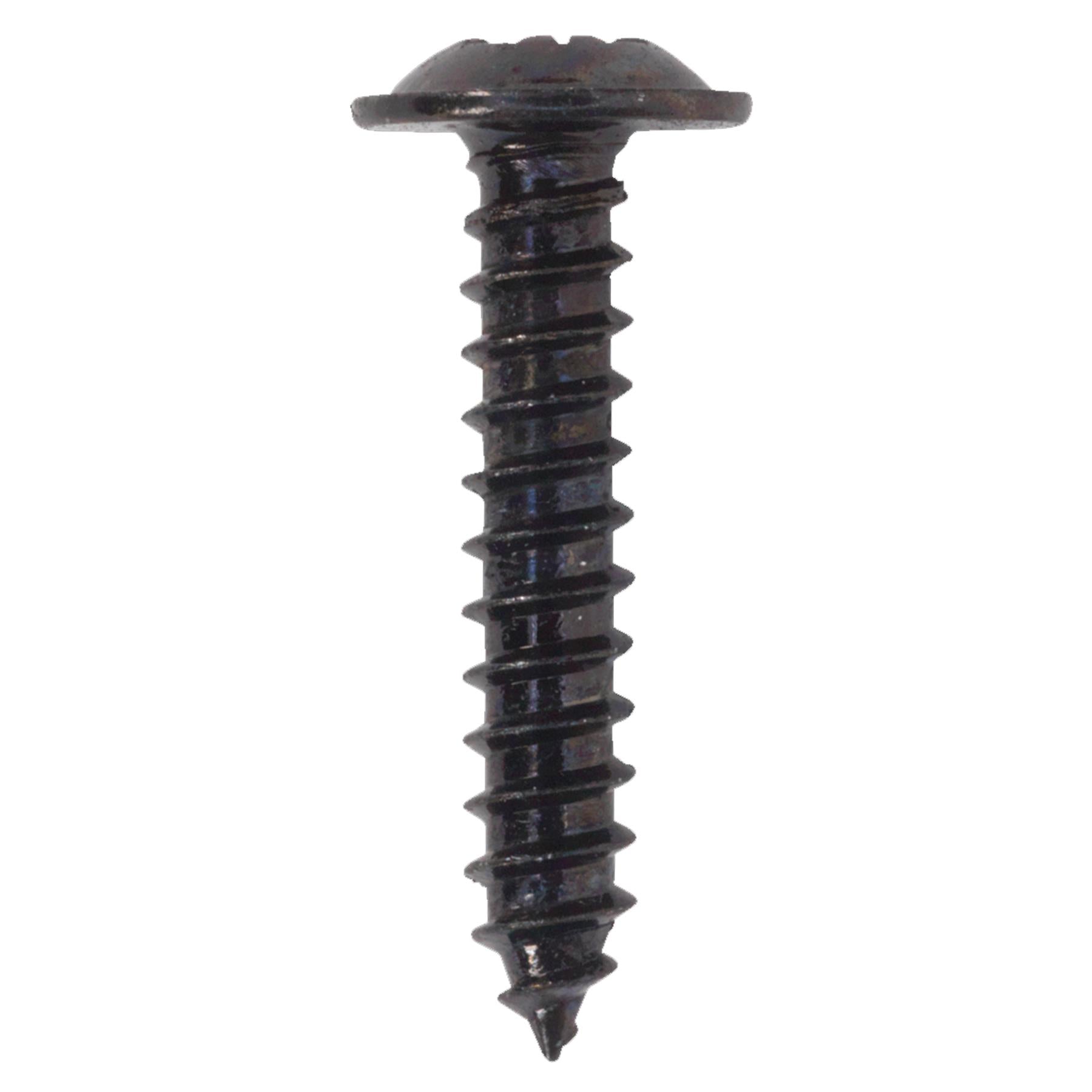 Sealey Self Tapping Screw 3.5 x 19mm Flanged Head Black Pozi Pack o