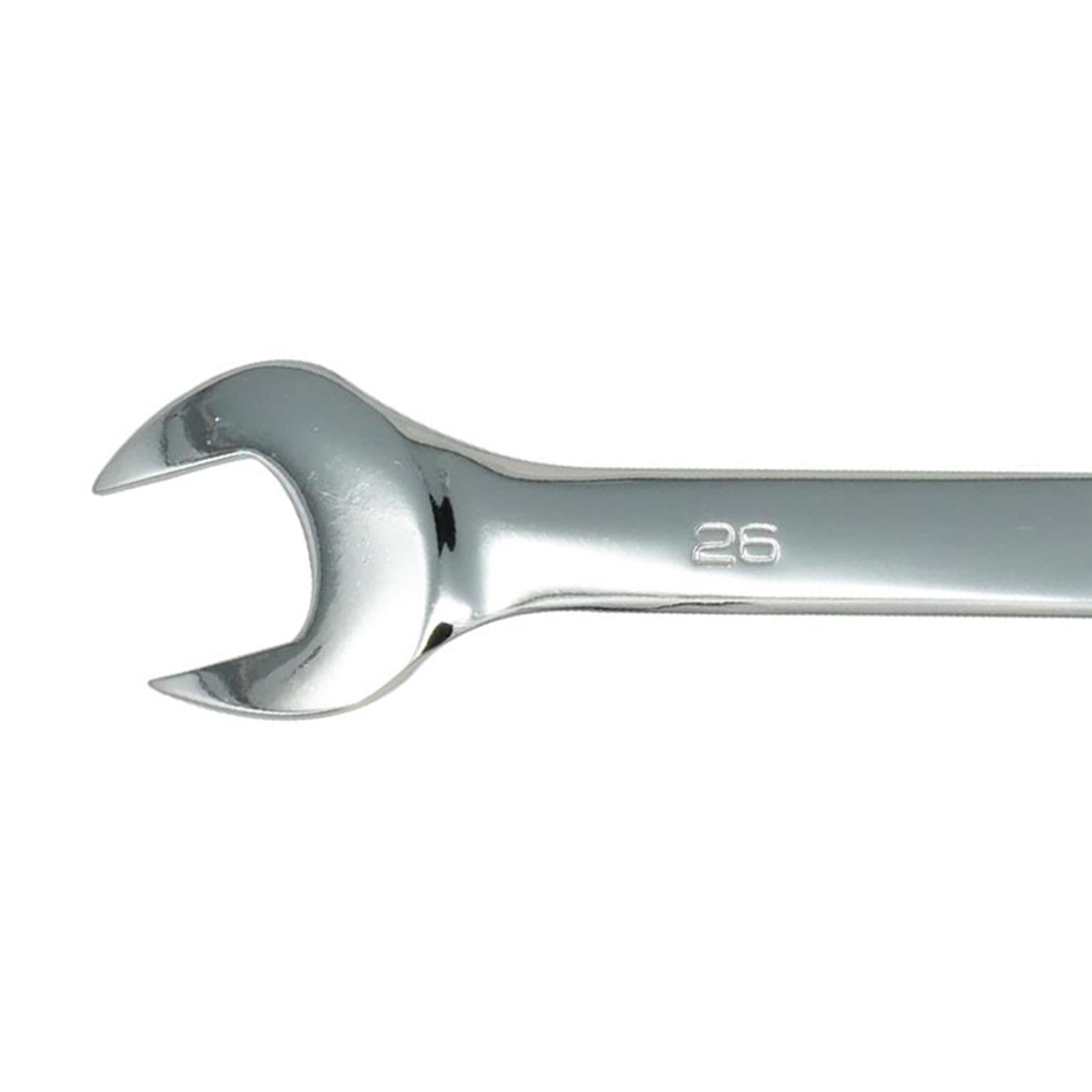 Combination Open Ring Spanner Chrome Mechanics Garage Tools 26mm