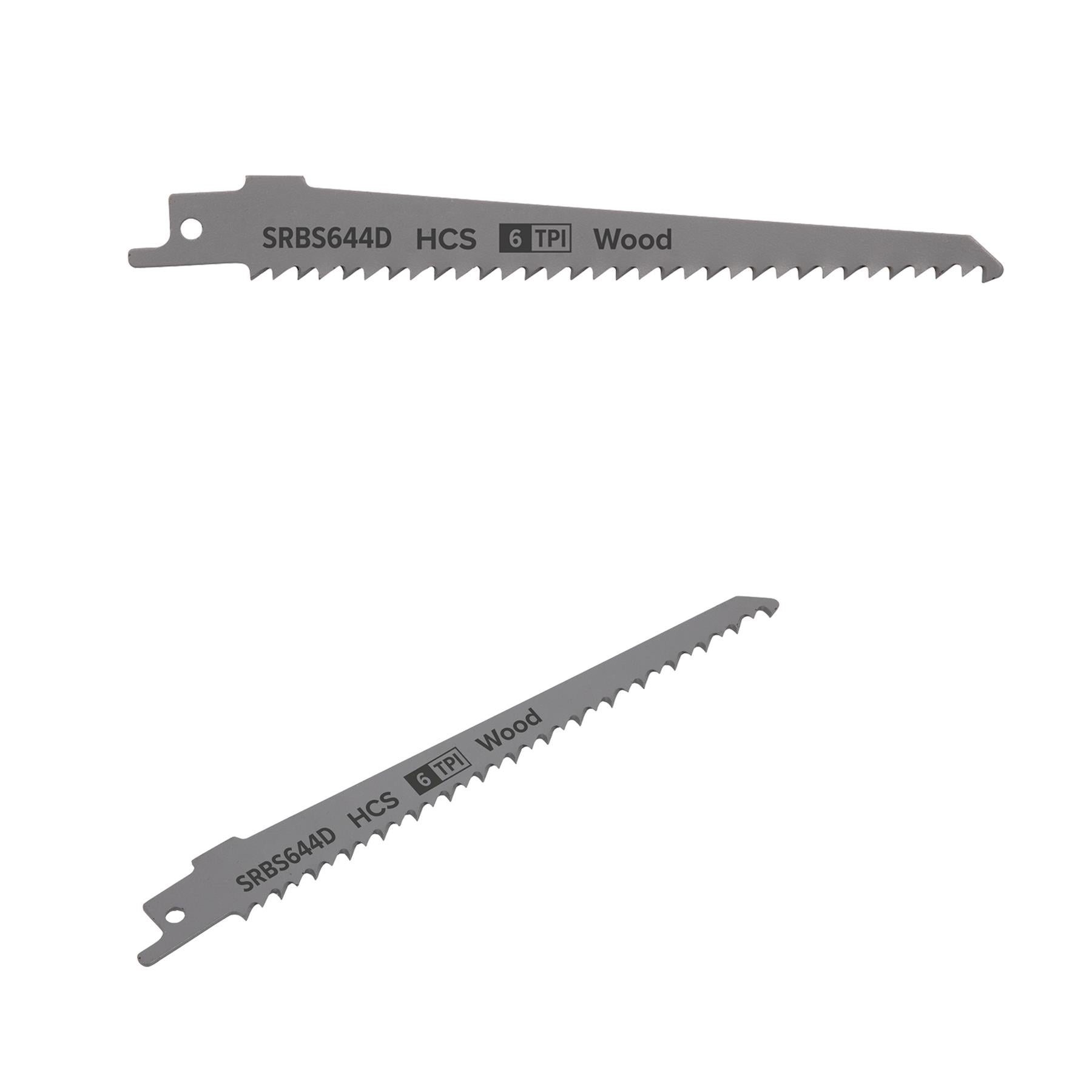 Sealey Reciprocating Saw Blade Clean Wood 150mm 6tpi - Pack of 5