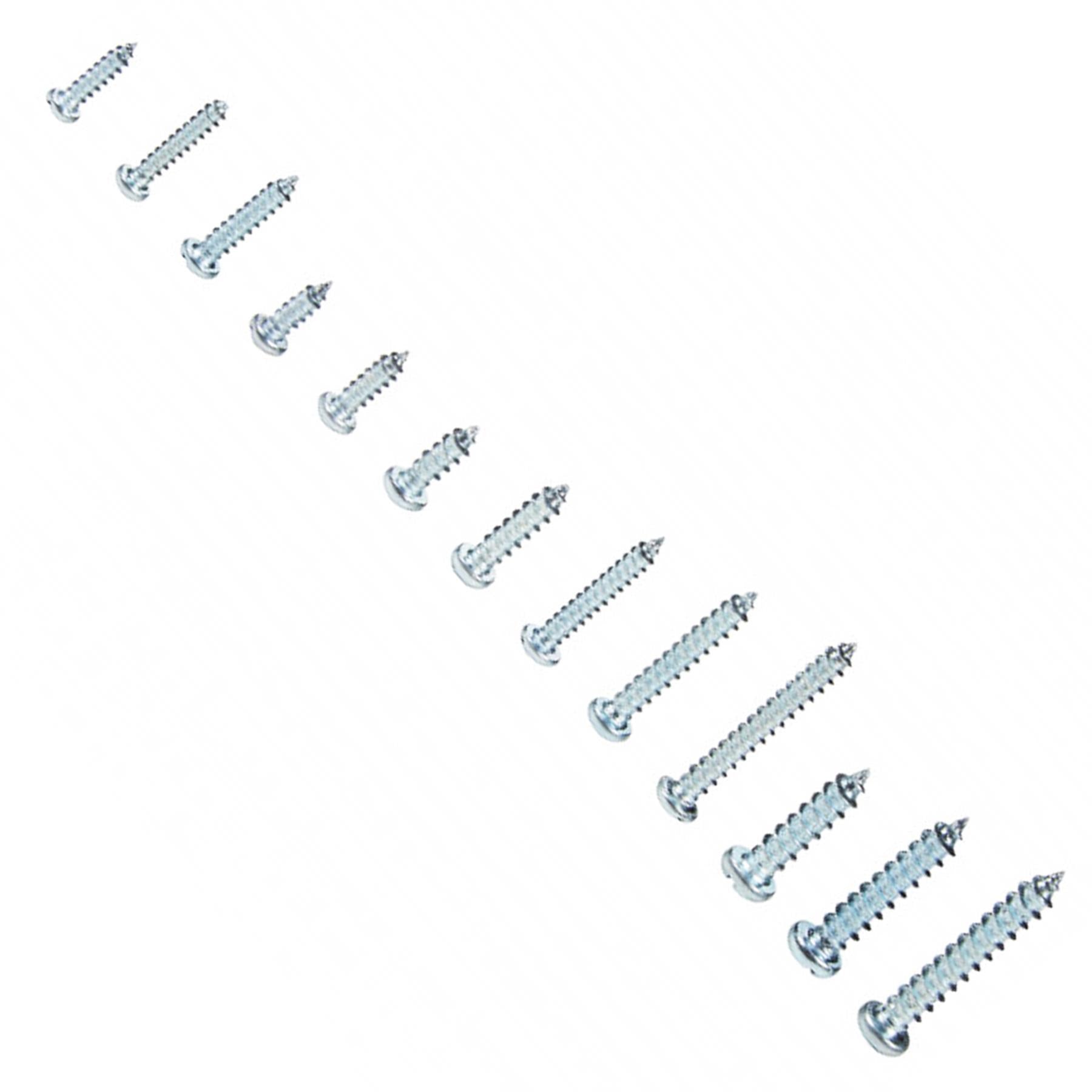 550 Assorted Screws multi sizes. Self Tapping Philips/Slotted Combo Screws