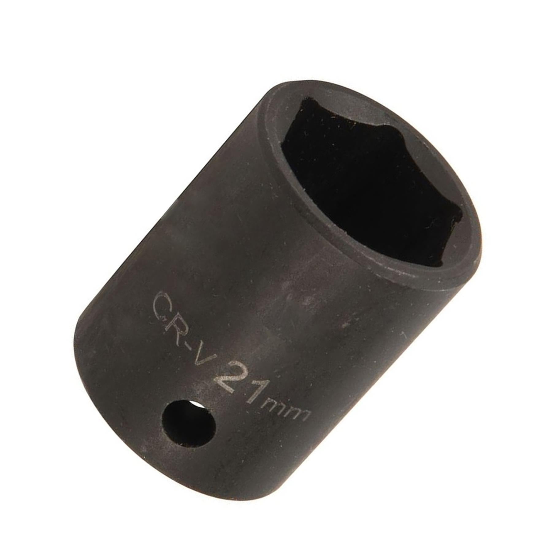 Impact Socket 1/2" Drive 6pt Metric 6 Point Hex Corrosion Resistant Sockets 21mm