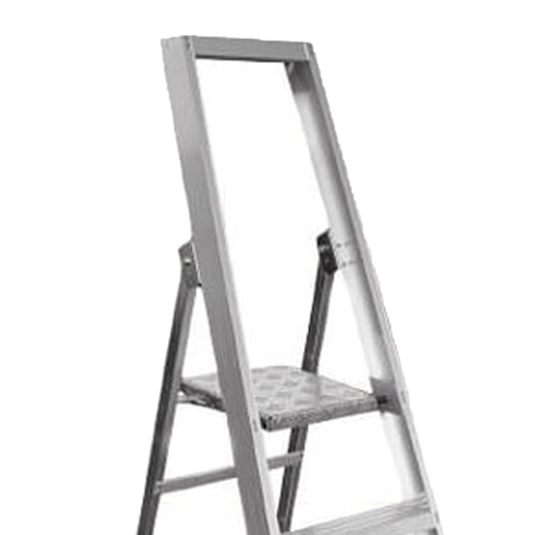 Dapetz Aluminium 7 Tread Platform Step Ladder 2.33m, Heavy Duty, Made In Uk